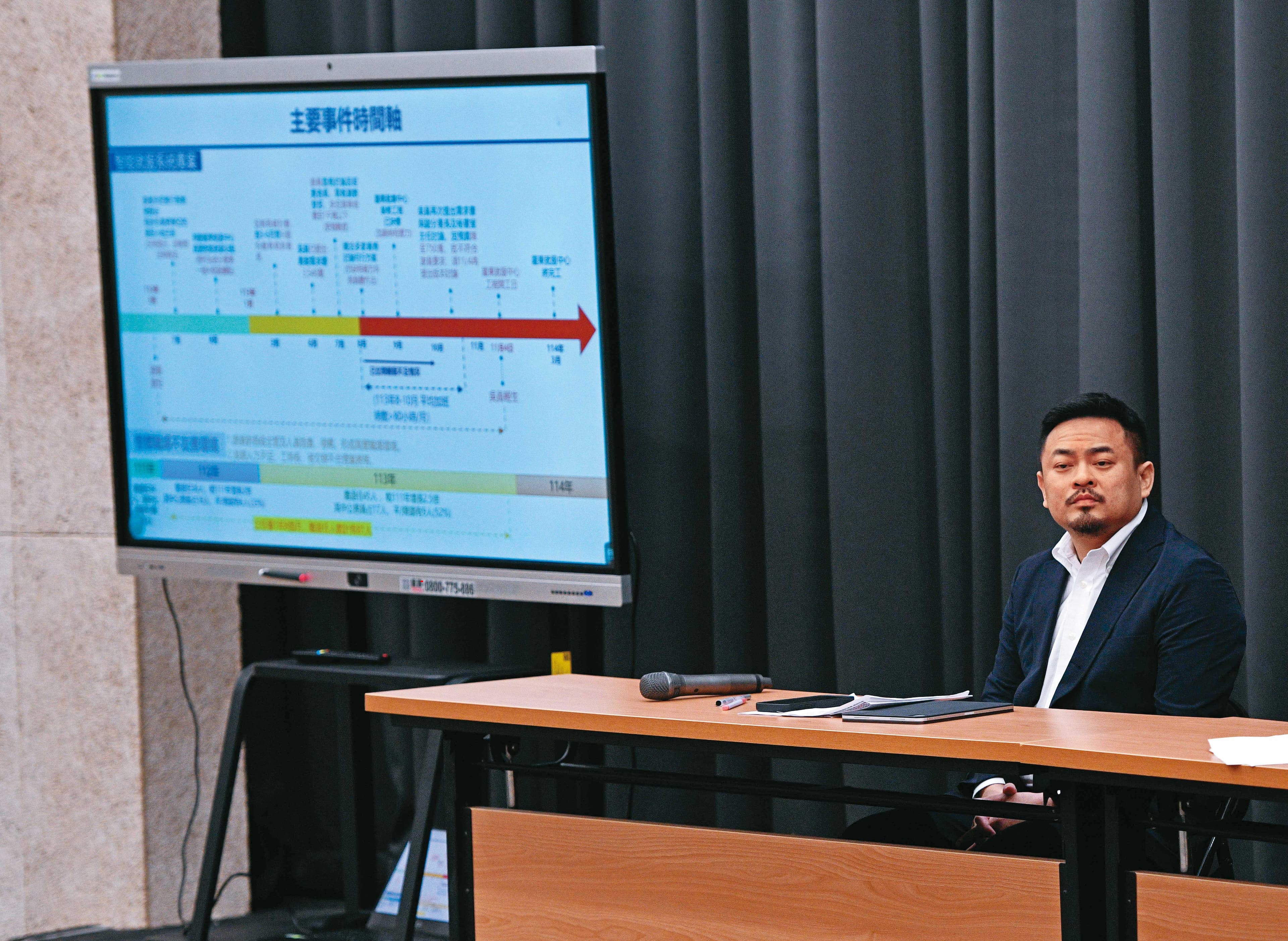 吳姓工程師霸凌案發生後，勞動部長改由洪申翰（圖）接掌，展開內部調查並將謝宜容免職。