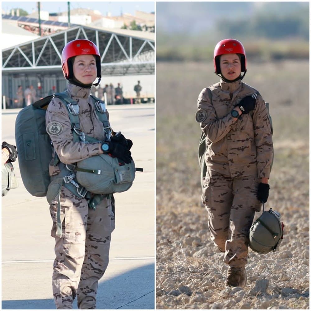 萊昂諾身為王儲，已經接受3年軍事訓練。（翻攝casareal.es IG）