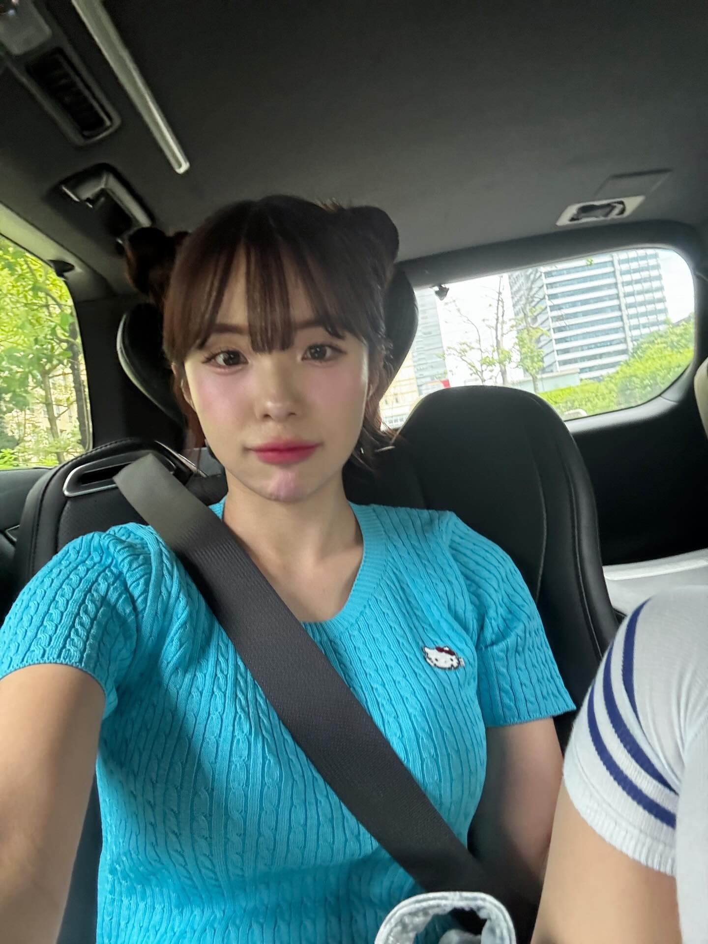 李多慧提醒大家下班路上或回家時一定要小心。（翻攝自李多慧threads）