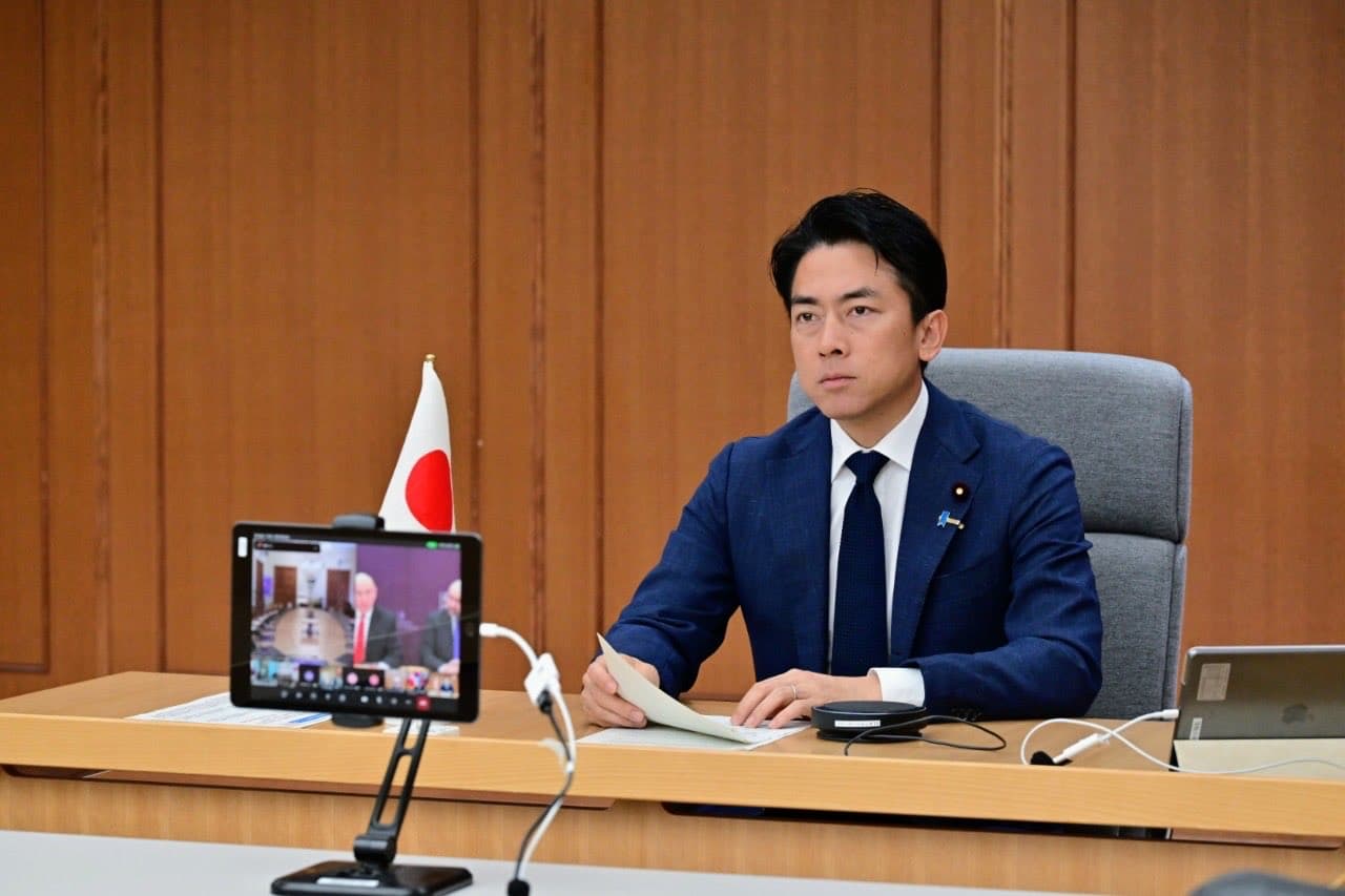防衛大臣小泉進次郎被問到「台灣有事」會發生何種局面以及如何應對，僅強調平時就要做好準備以因應所有可能事態。（翻攝自@ModJapan_jp X）