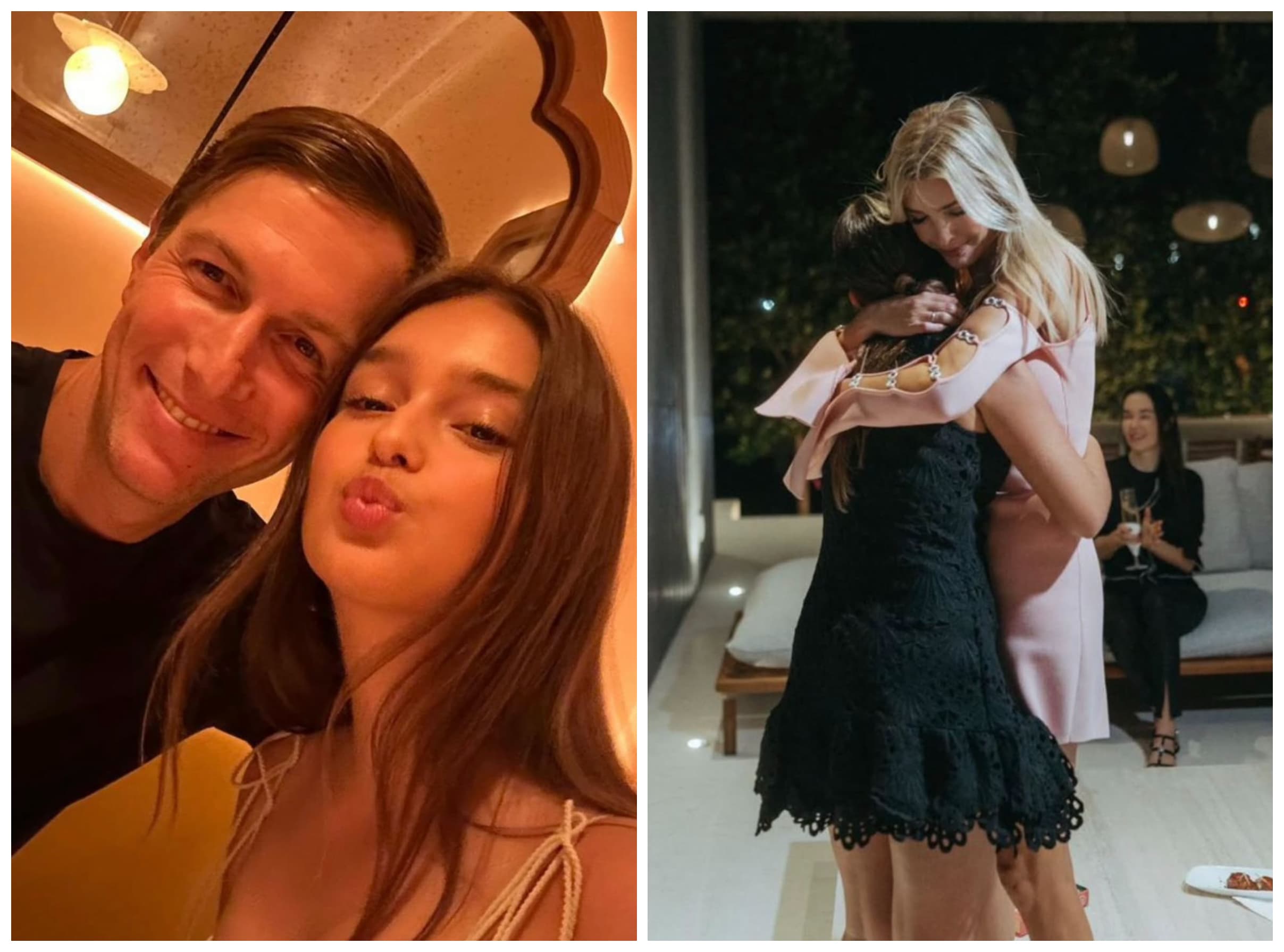阿拉貝拉跟父母感情很好。（翻攝ivankatrump IG）