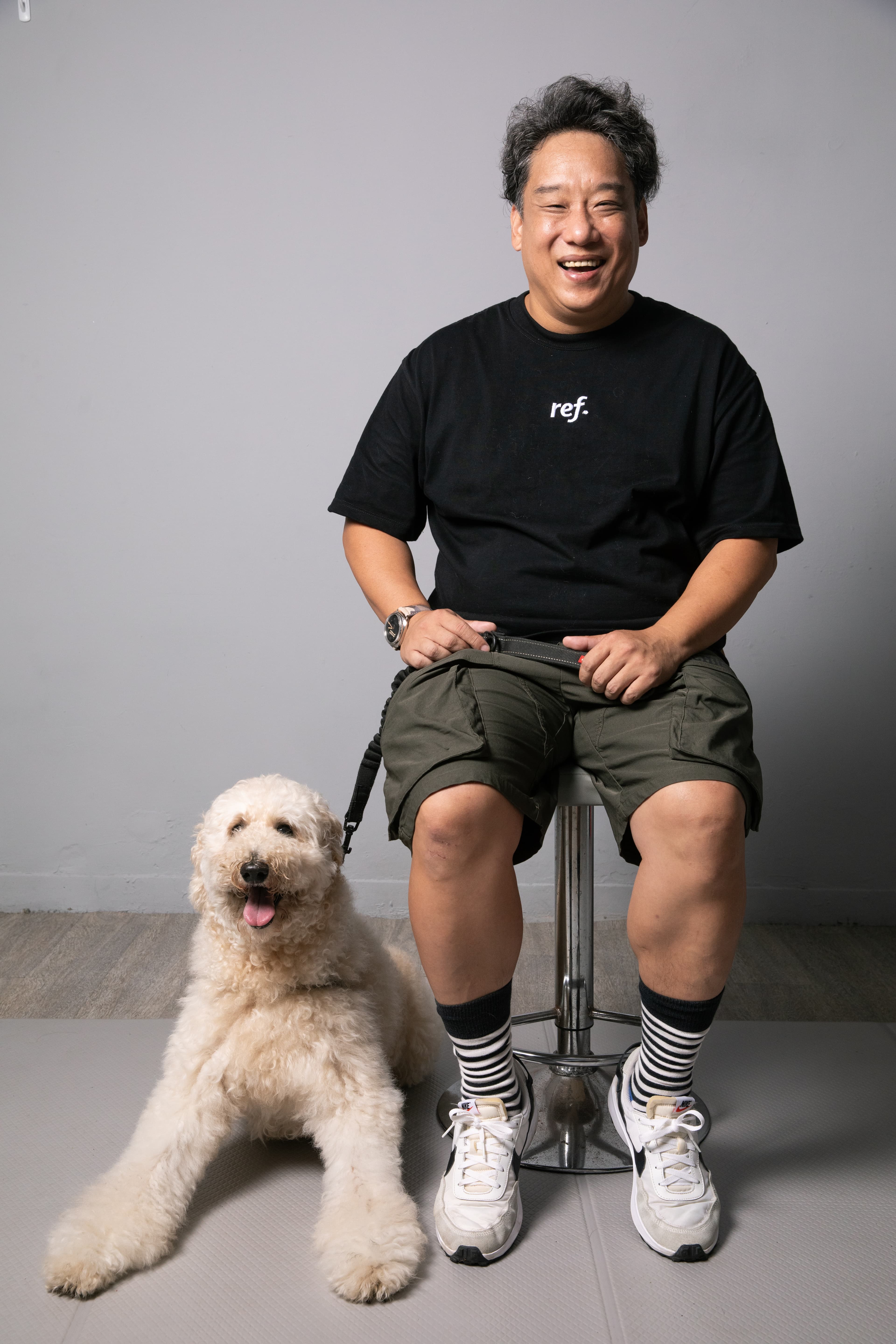阿龐在阿福３個月大時就帶回家，隔天卻得知阿福染上犬瘟。