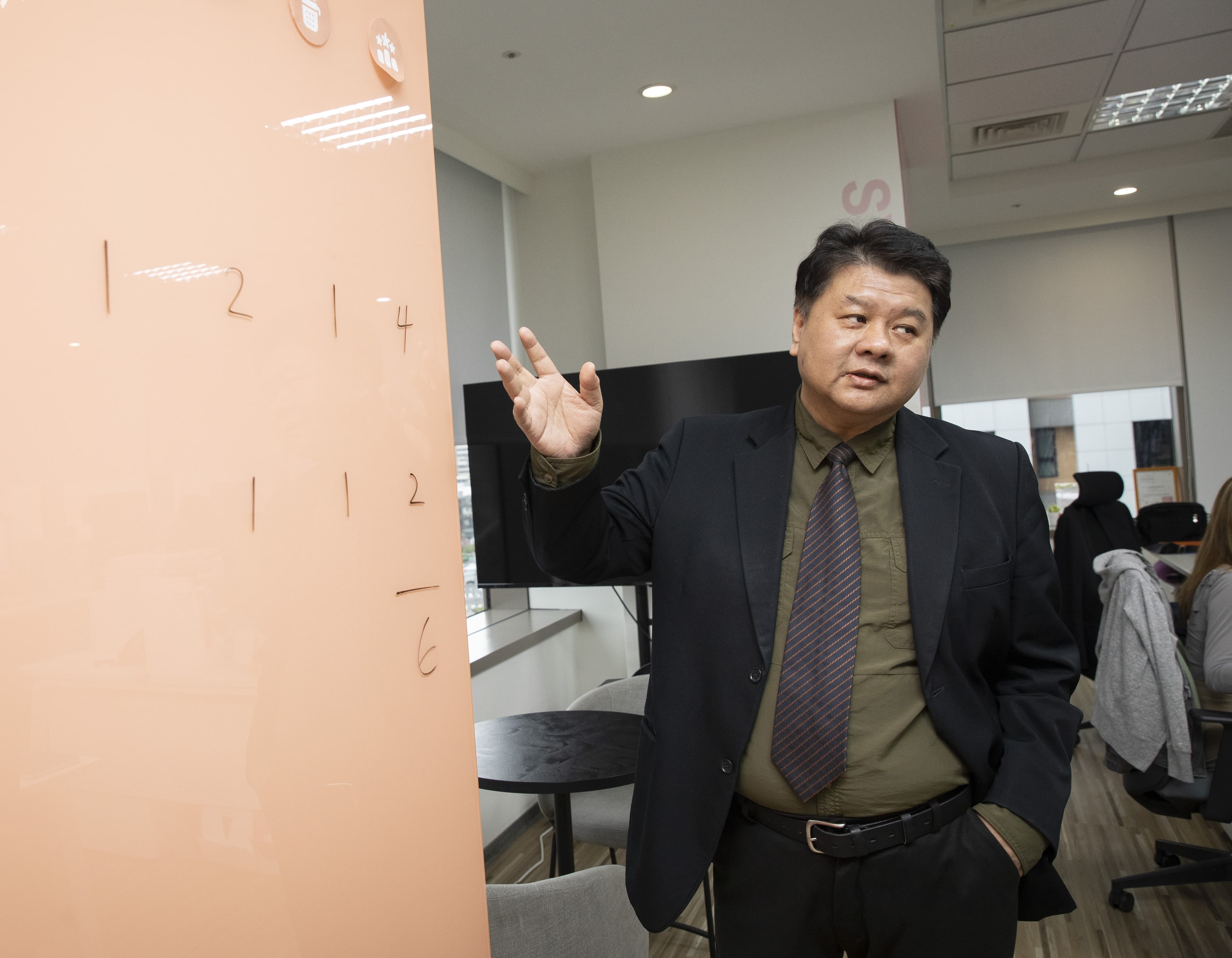 黃華勇要帶隊逐鹿非現金支付浪潮，誓言將精誠金融科技從穩健守成的南山猛虎變身飛天虎。