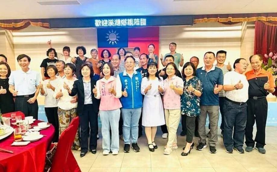 魏平政強調，因為是跑選舉拜票，若過度追問主辦細節也不合禮數。（民眾提供）