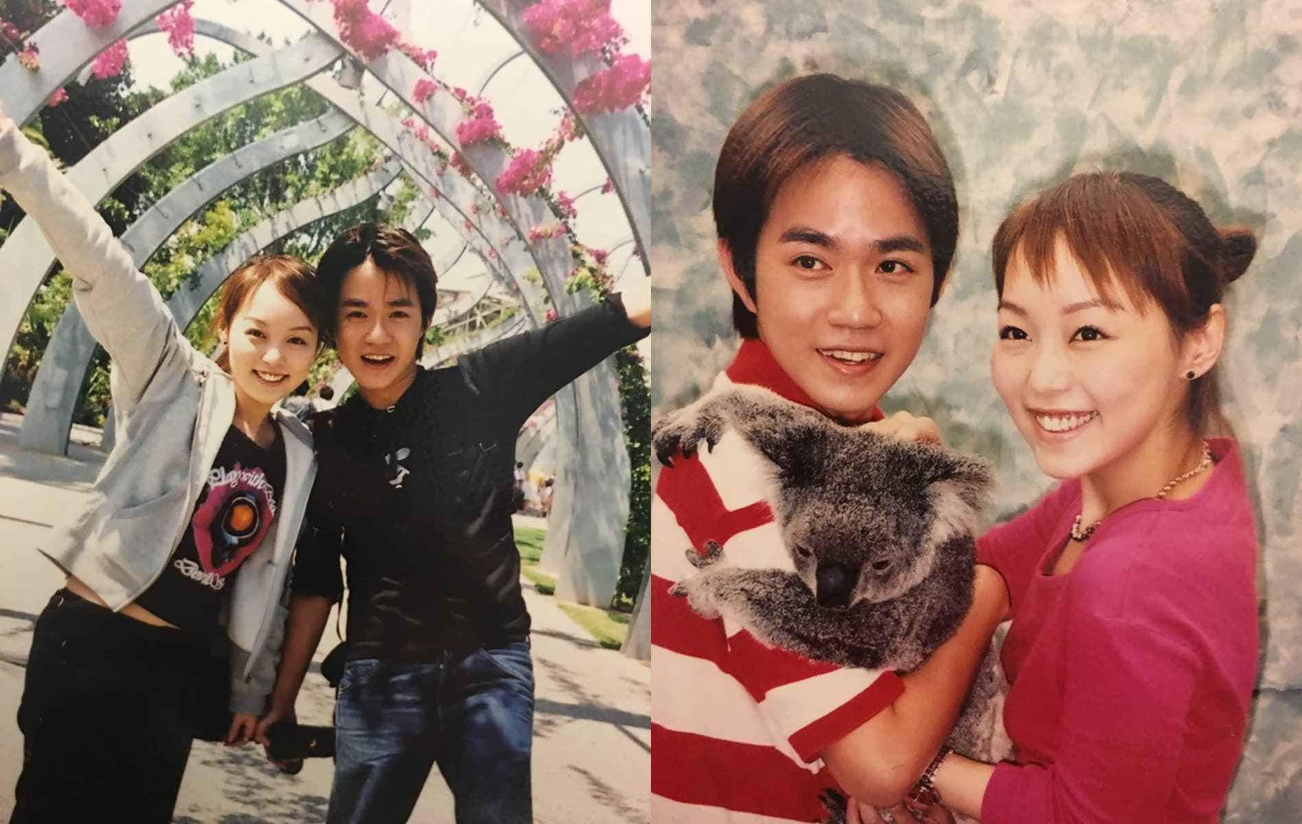 西瓜哥哥和水蜜桃姐姐認識29年，是同學也是同事。（翻攝李岳小岳哥哥臉書）