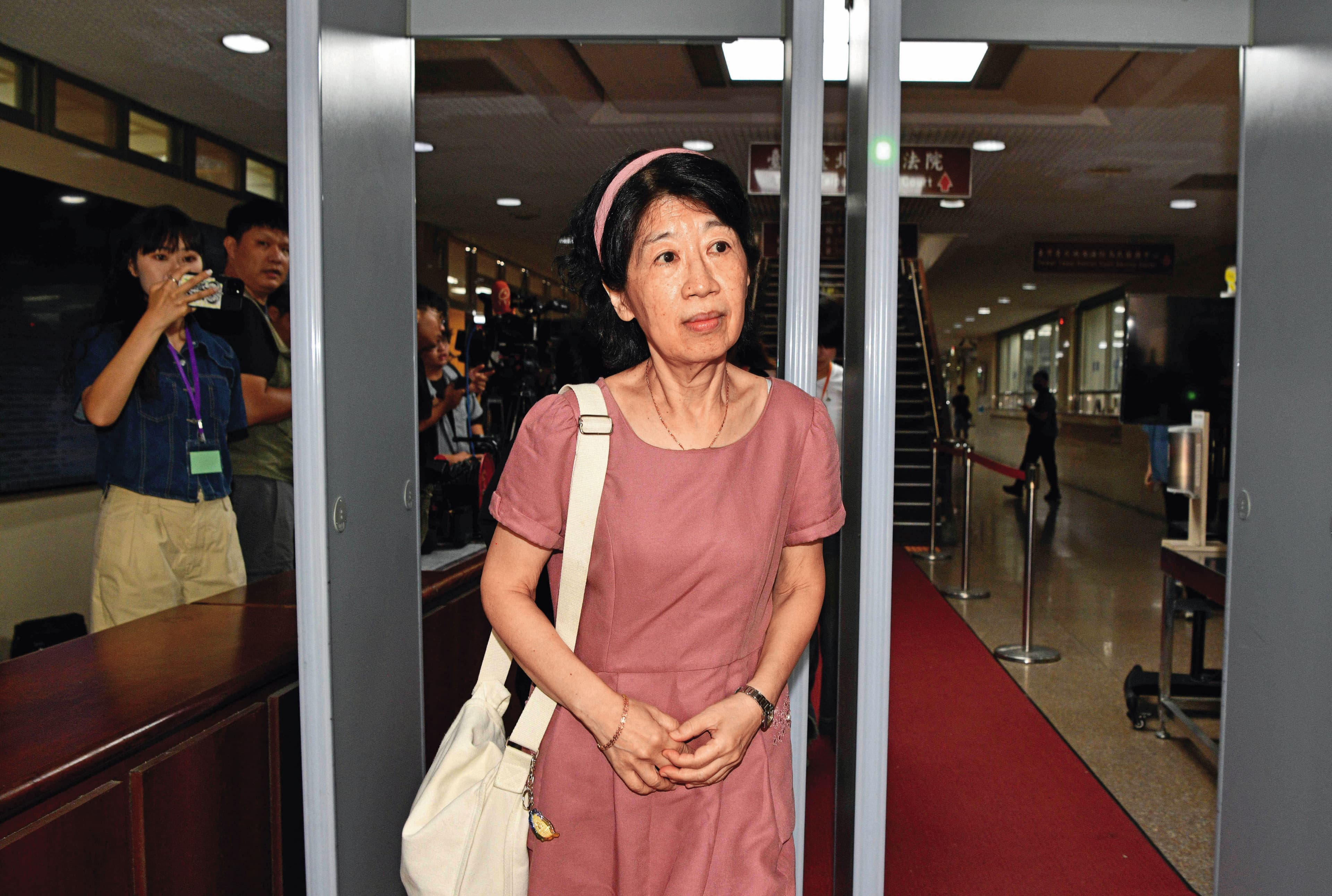陳佩琪（圖）與丈夫柯文哲另案遭查辦財產來源不明。（鏡報李智為）