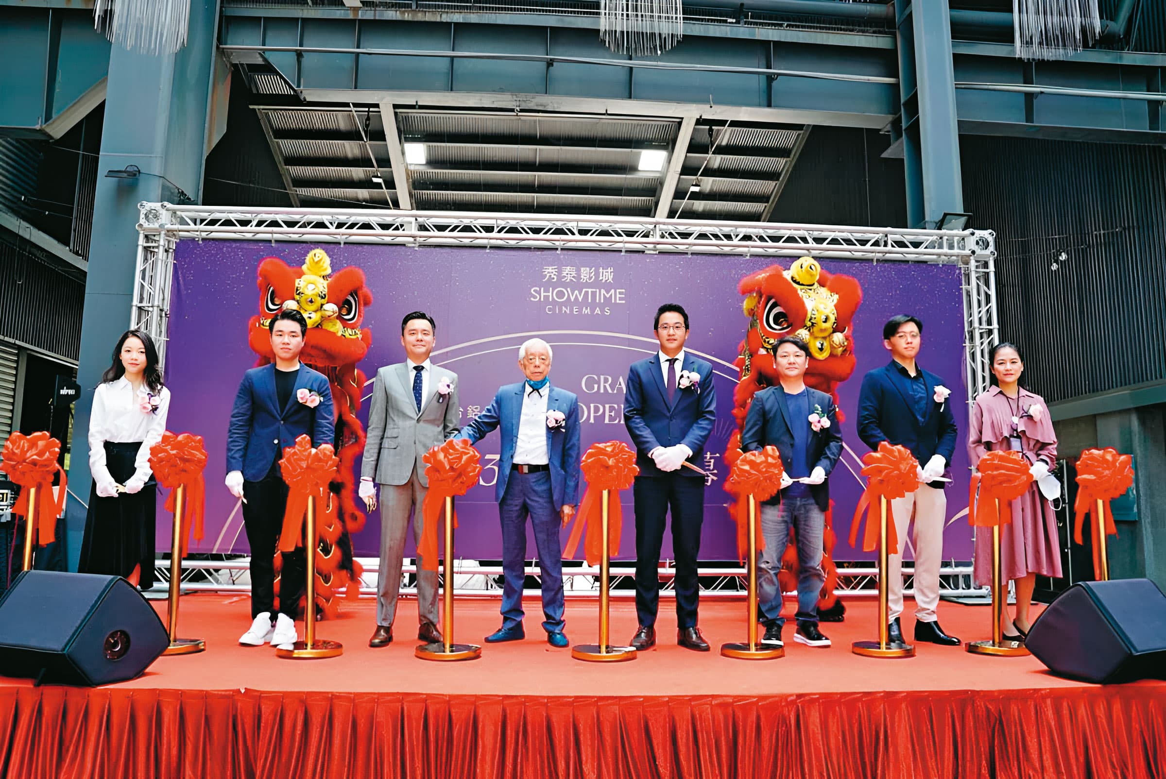 秀泰進駐台鋁商場時風光舉行記者會，如今雙方撕破臉互槓。（秀泰影城提供）