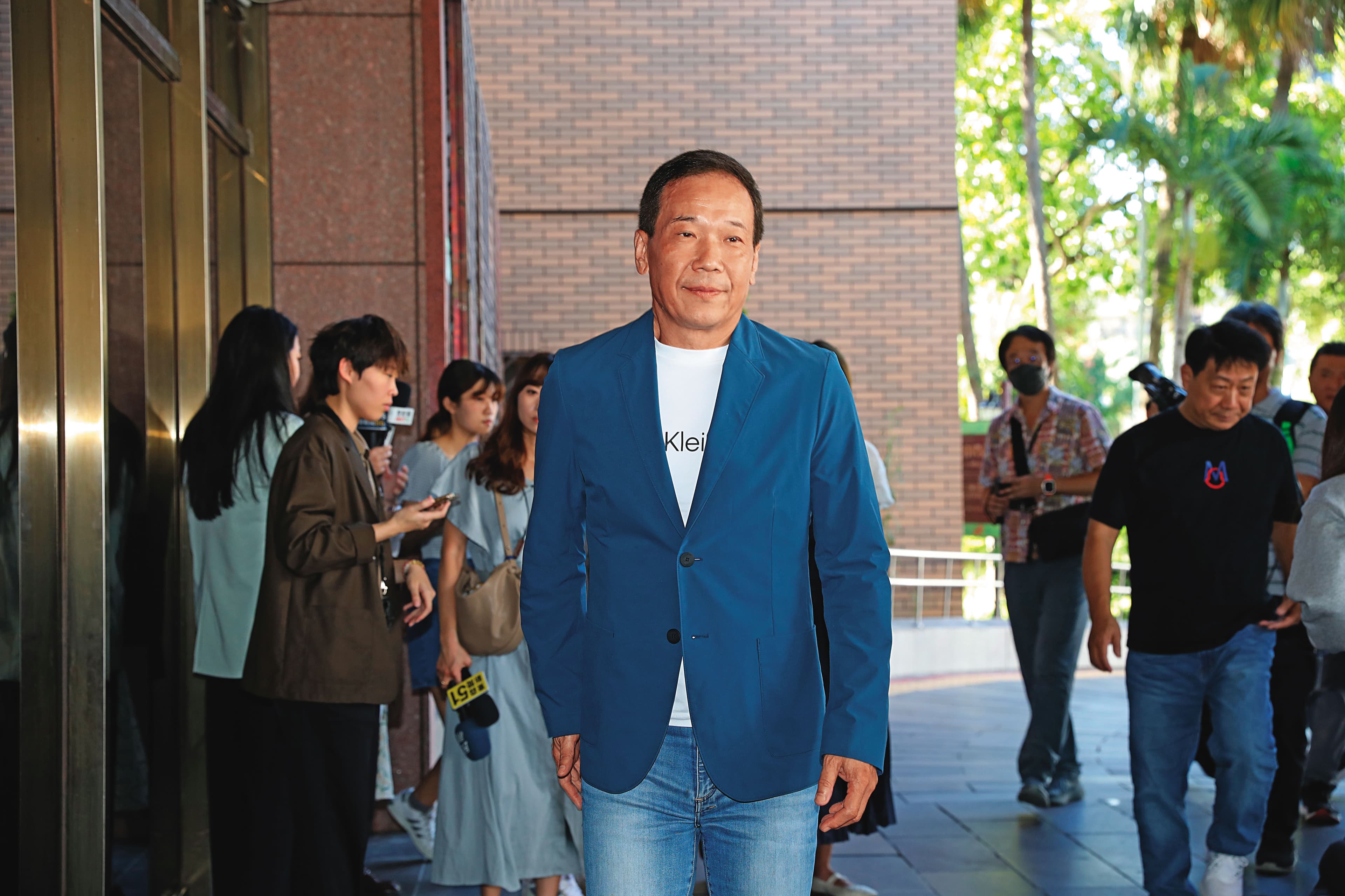 國民黨北市議員鍾小平反對藍白合，主張2黨要保持距離。