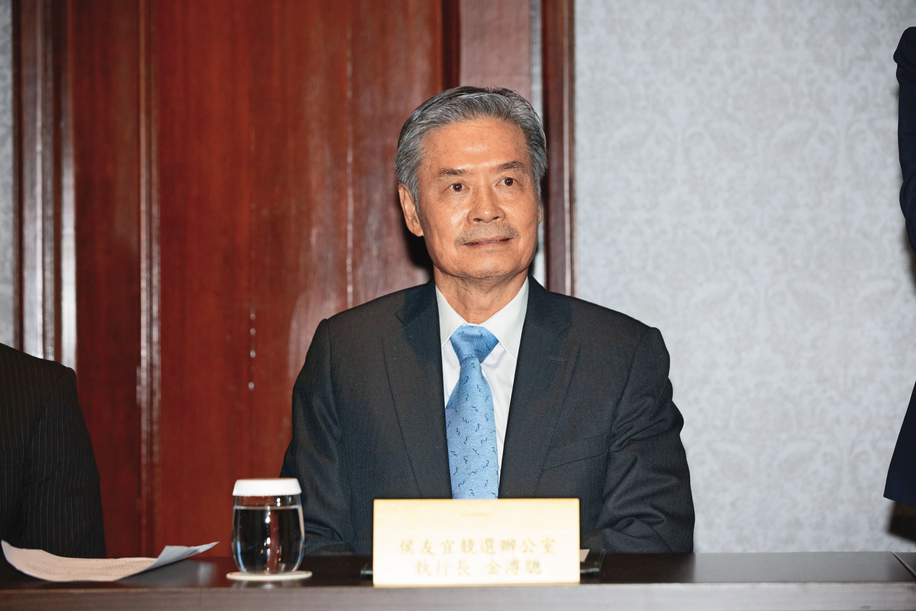 金溥聰結束2024總統大選輔選工作後，鮮少公開露面。