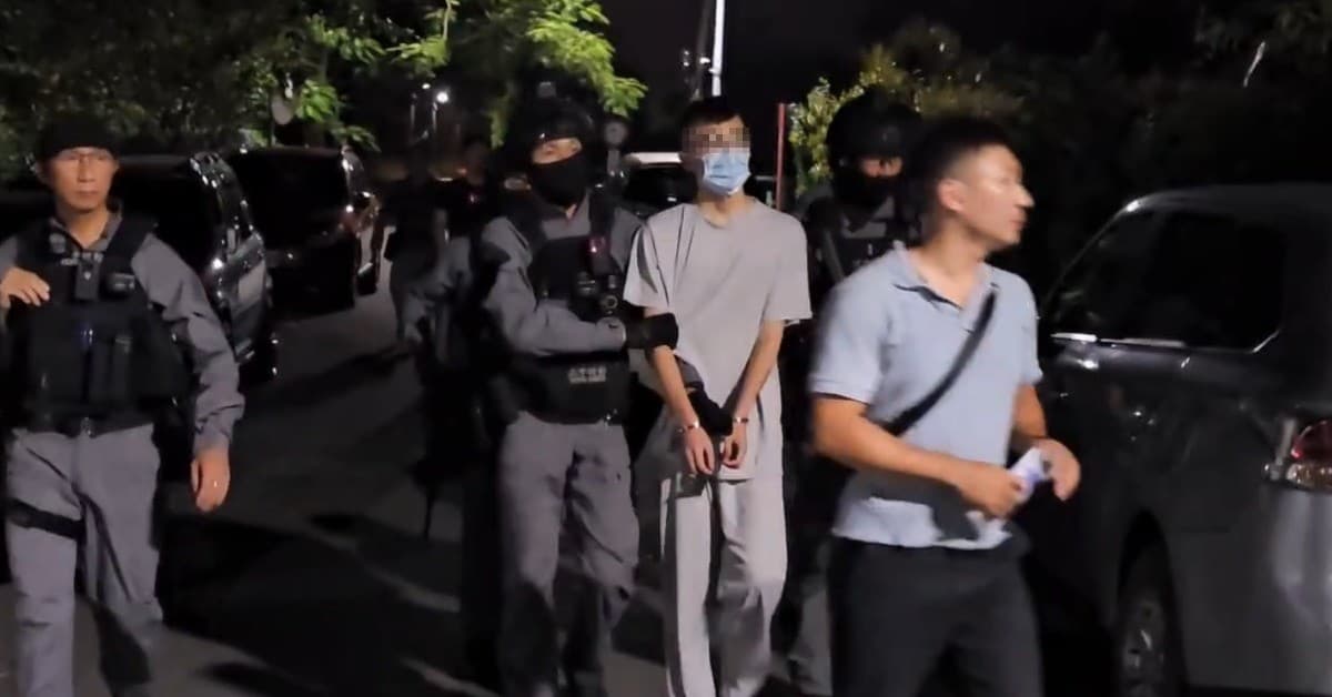 劉嫌殺人後，逃到宜蘭落網。（翻攝記者爆料網）