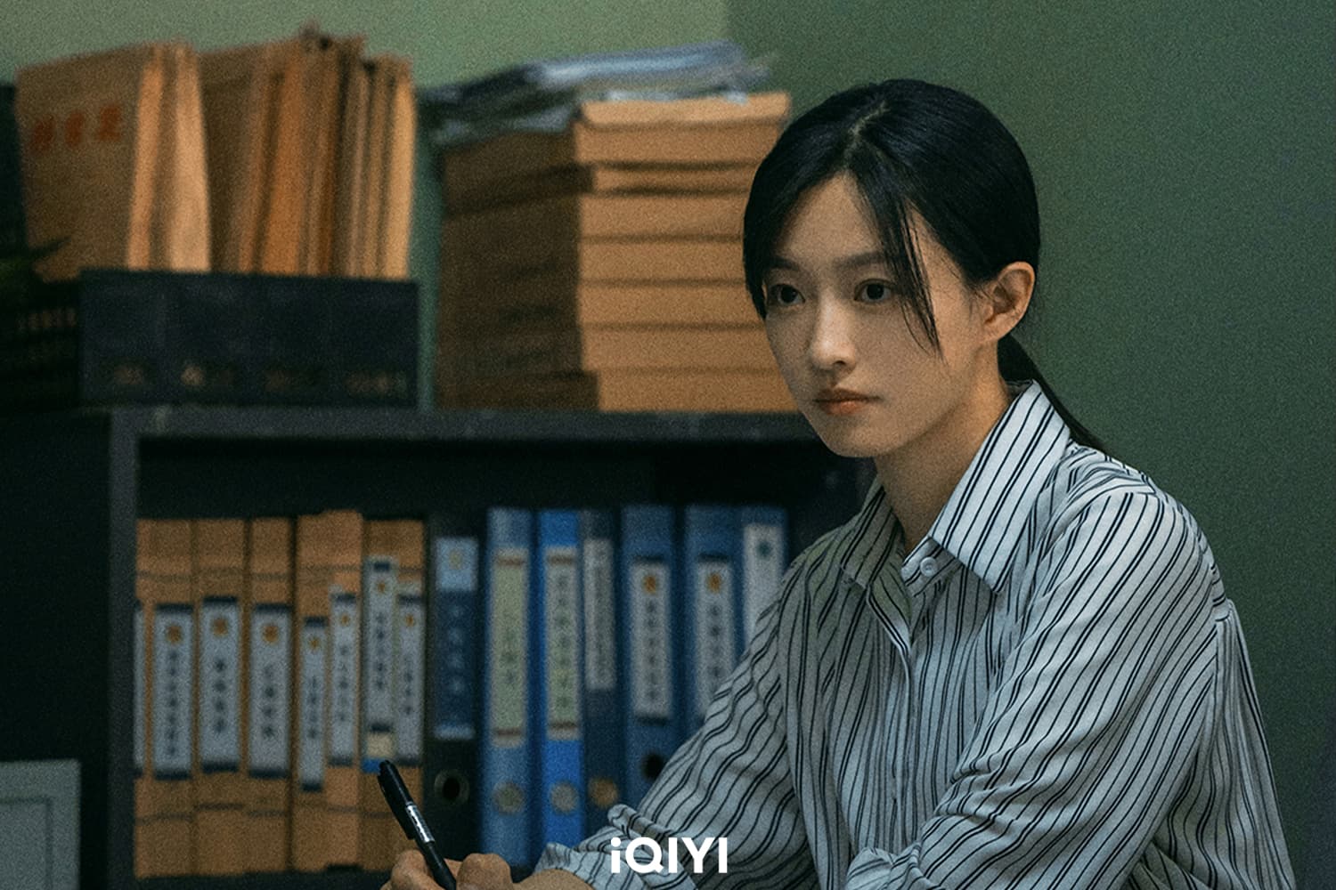 馬吟吟飾演的「林穎」是三大隊裡的唯一警花。（iQIYI國際站提供）