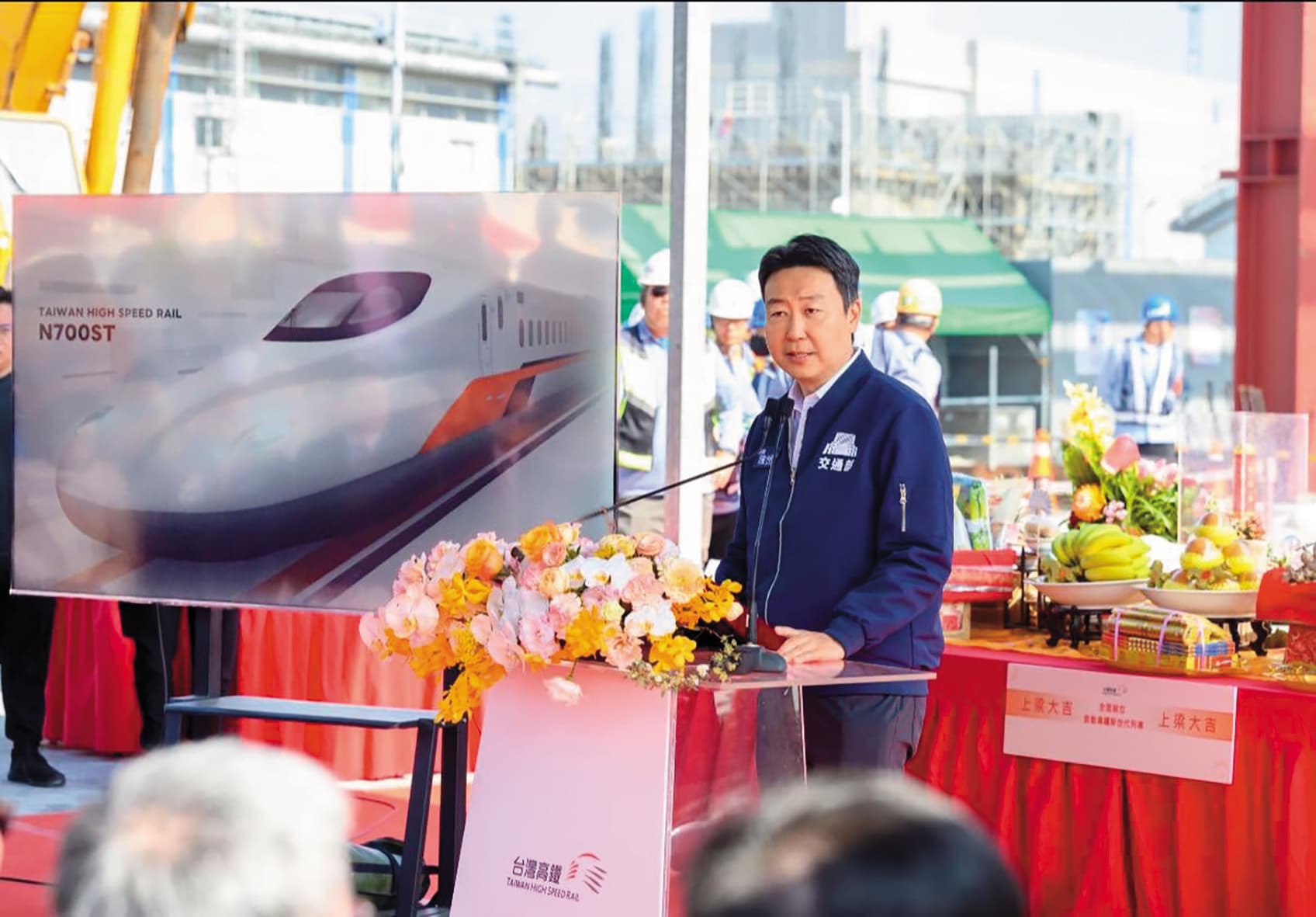 高鐵新世代列車預計8月運抵台灣，車隊規模將由34組增加至46組。（翻攝陳世凱臉書）