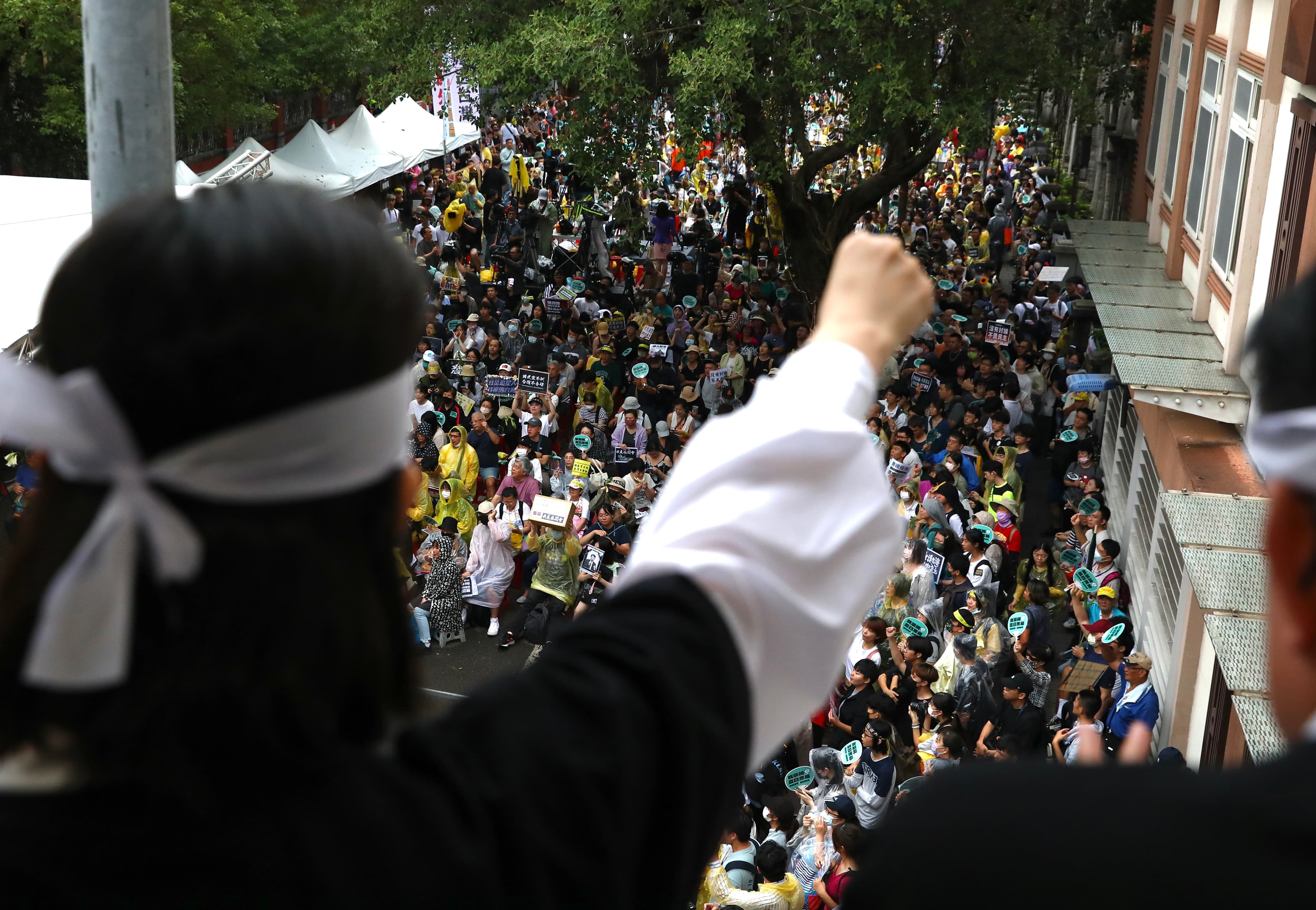 吳思瑤強調，絕對不會讓黑箱作業的國民黨便宜行事。