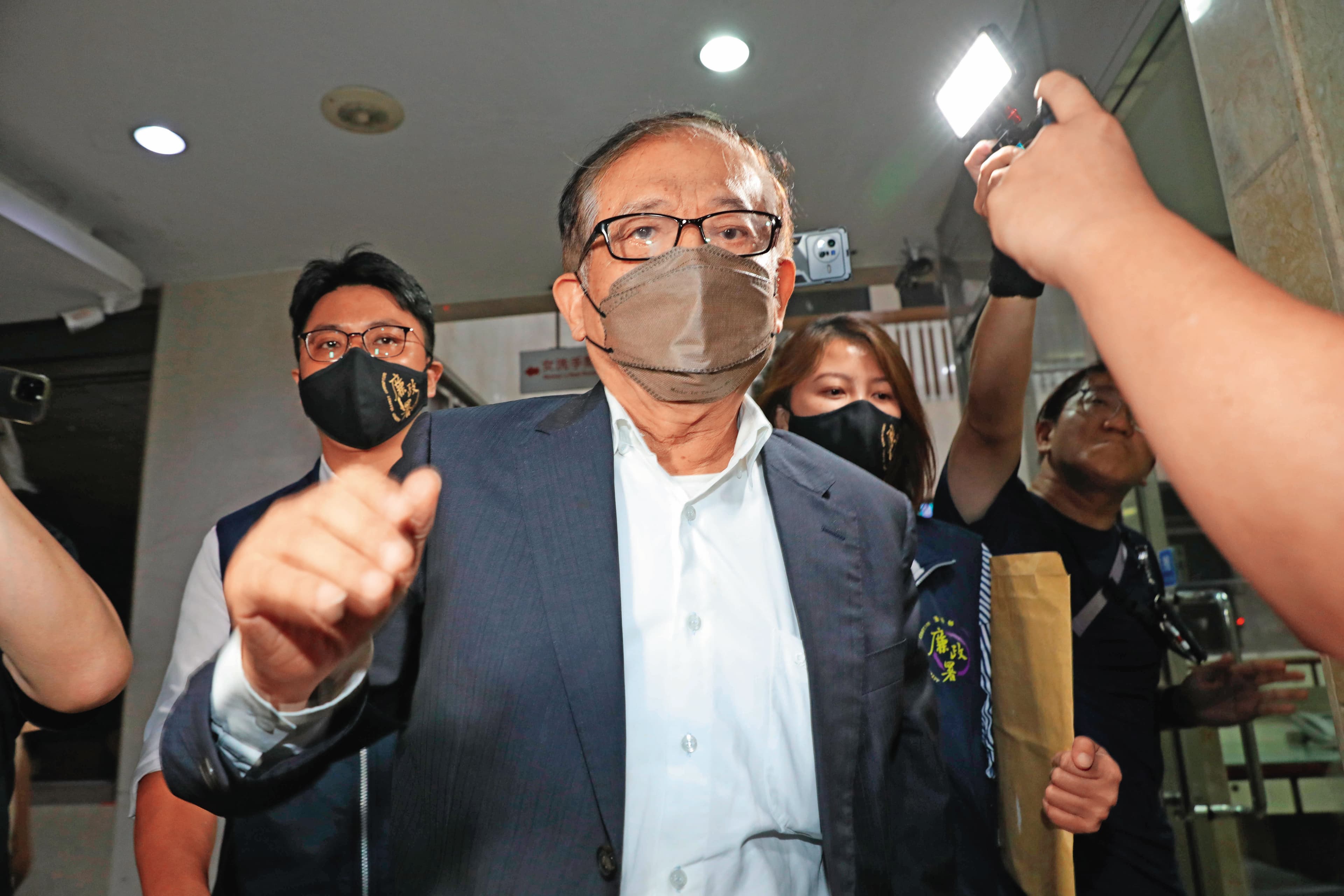 京華城董事長陳玉坤（圖）是沈慶京倚重的左右手，檢方懷疑他是行賄案的共犯，訊後諭知1,200萬元交保。