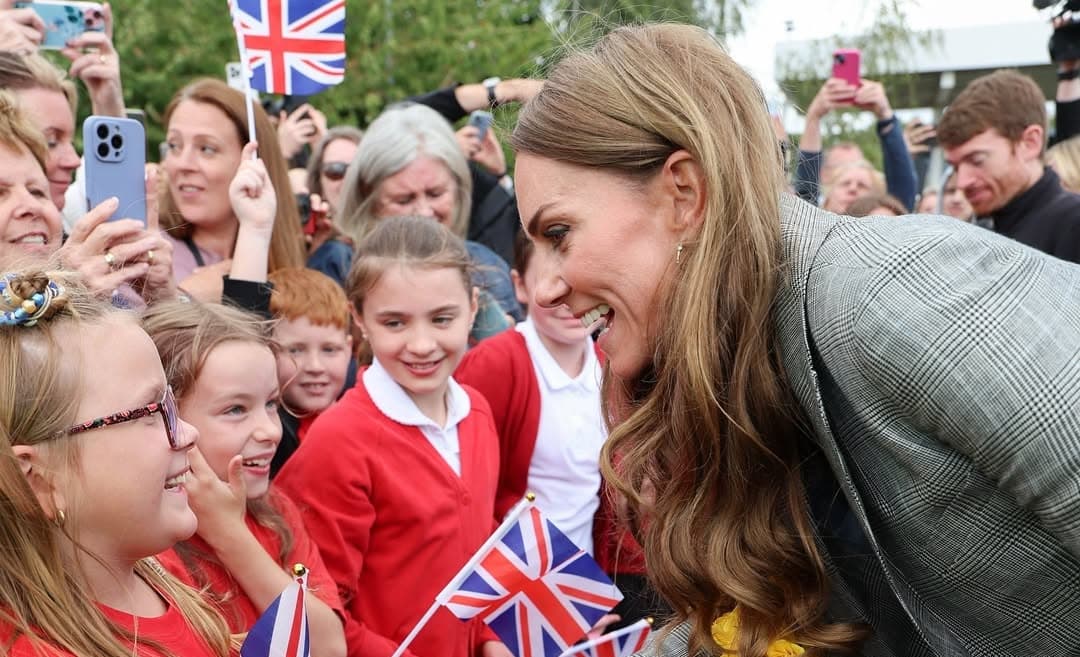凱特受到民眾擁戴。（翻攝princeandprincessofwales IG）