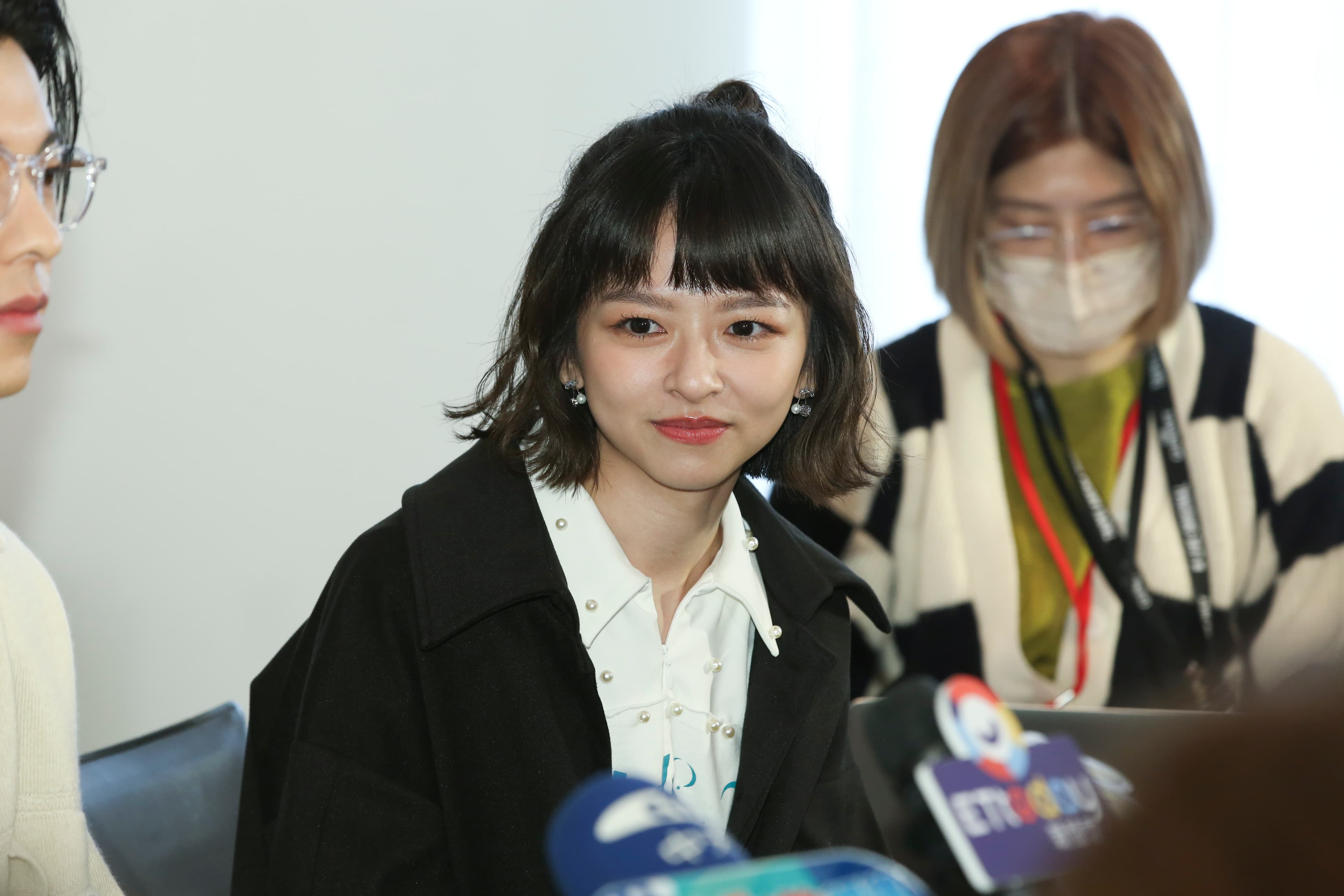 酷愛日本文化與動漫的陳姸霏與清原果耶也有好幾場同場的戲，有真正的日本人和她互動她感到很新鮮。