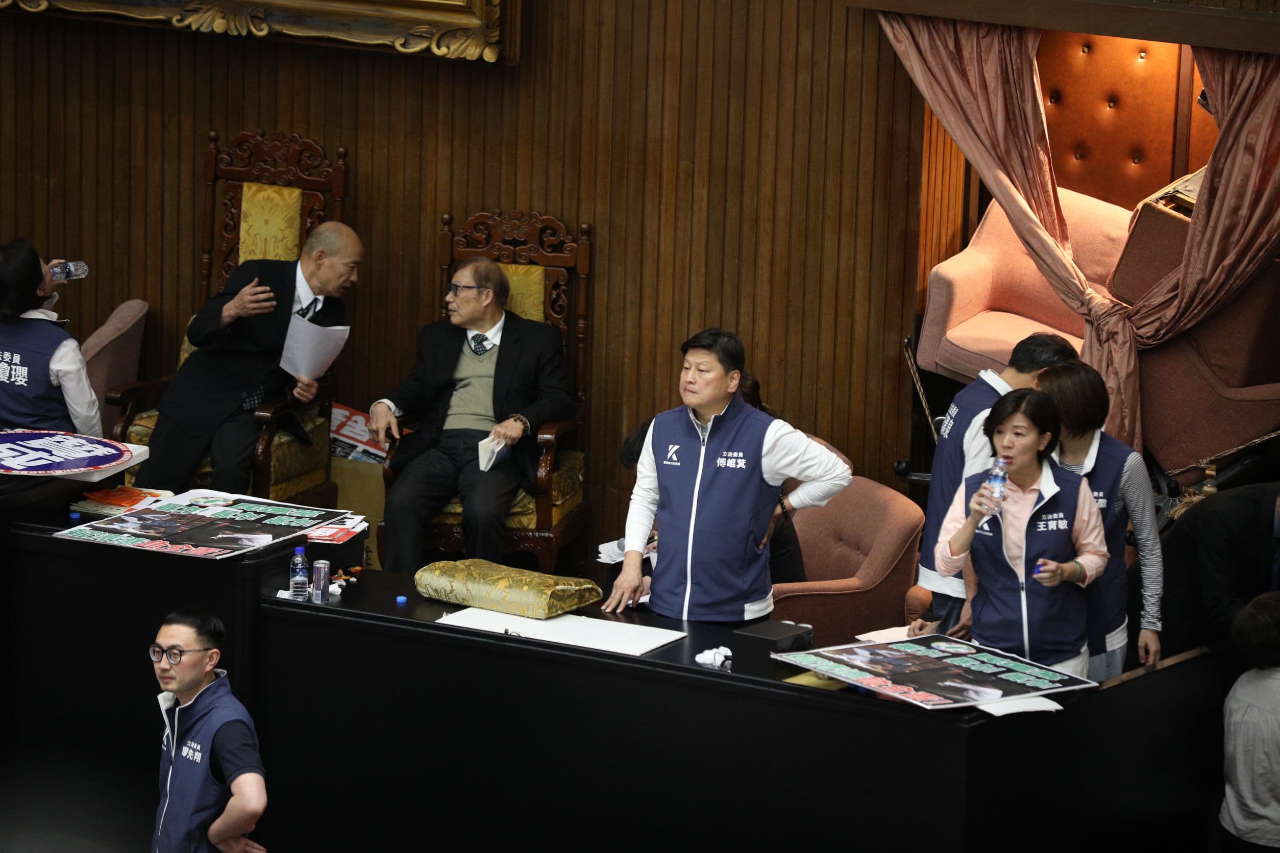 傅崐萁強調會持續推動國會改革法案，要賴清德「當家不鬧事」。