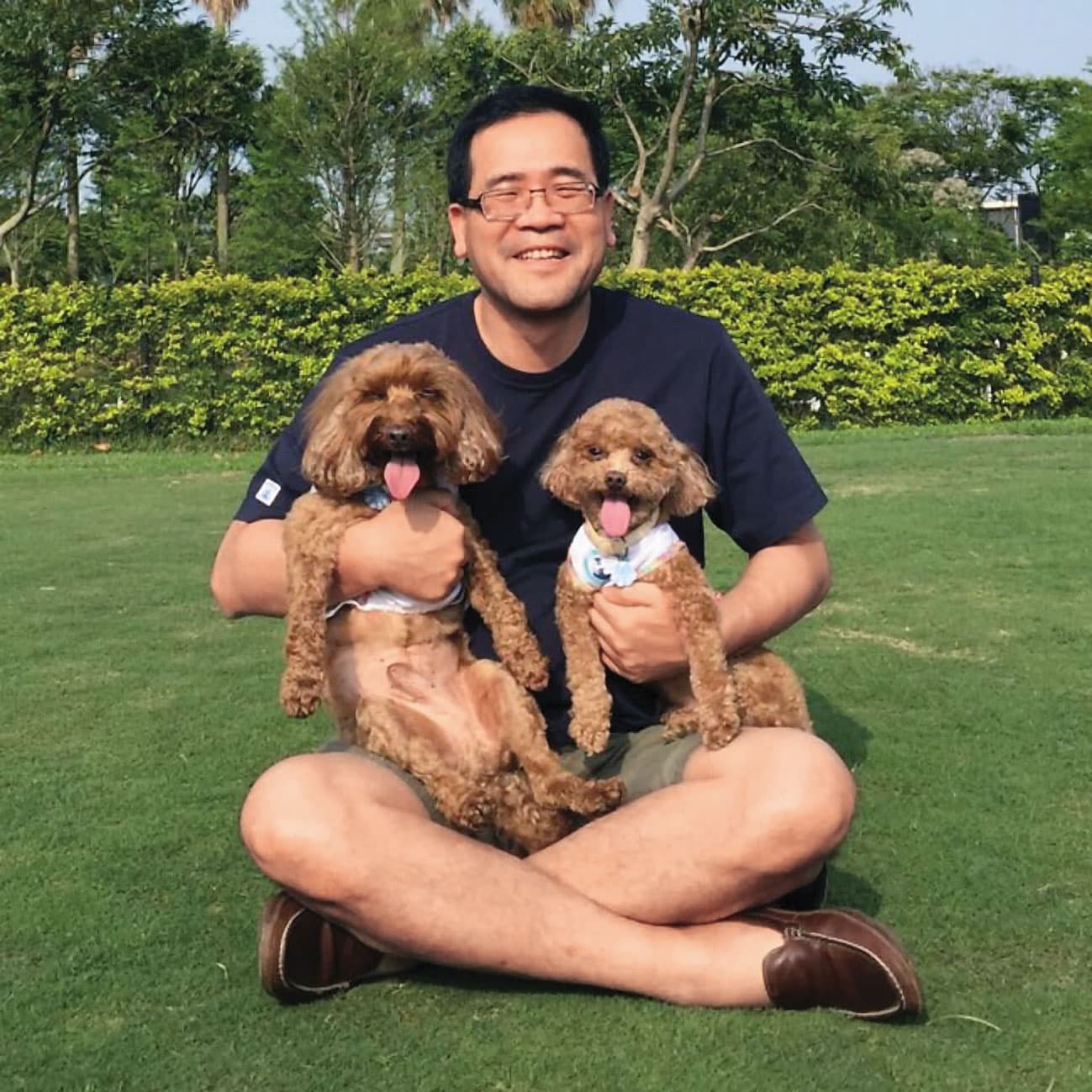 黃鶴樓因緣際會認識了股市炒手陳建良（圖），結果捲入金融犯罪案件。（翻攝臉書）