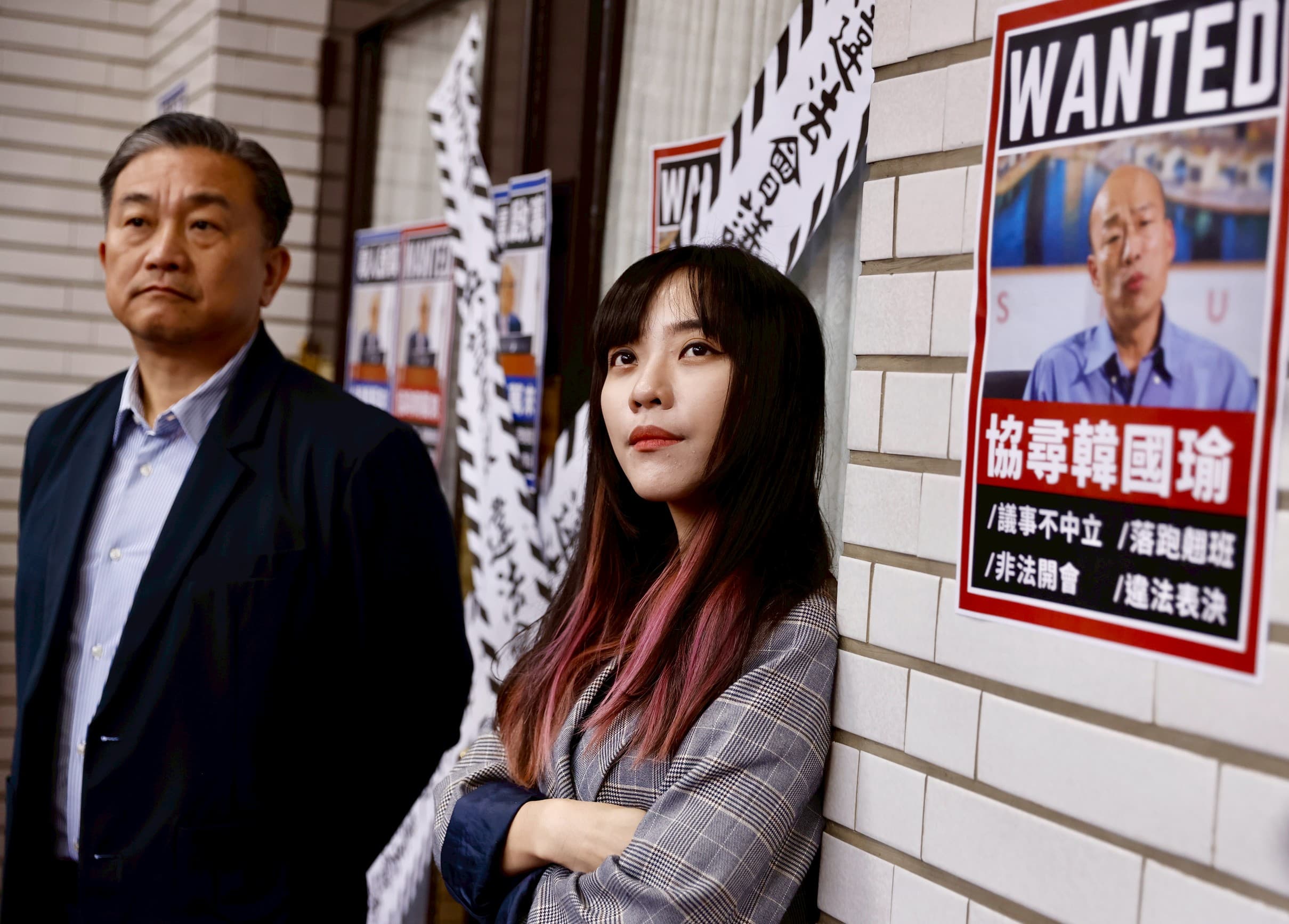「尋人啟事」要協尋院長韓國瑜。