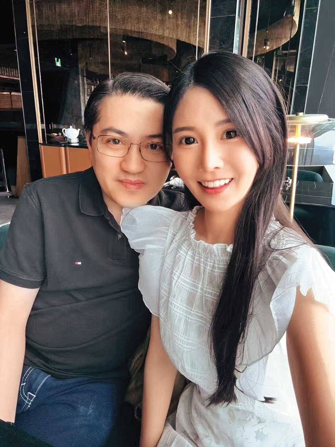 知情人士A先生指出梁為超（左）不斷砸錢打動了許玲玲（右），許在去年12月直接搬進青埔豪宅，梁每月還會給許20萬元。（讀者提供）
