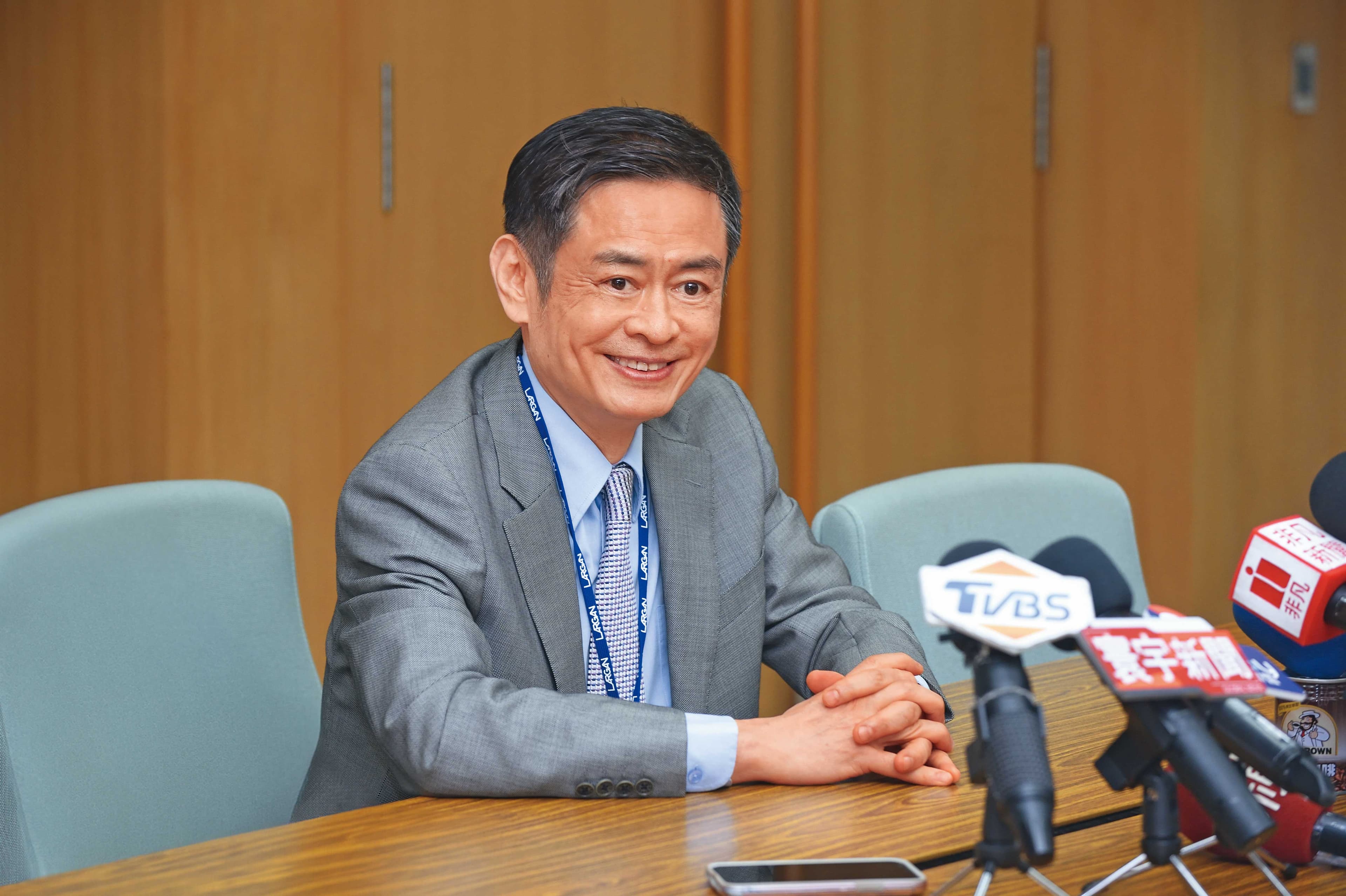 大立光切入CPO，近期股價扶搖直上。圖為大立光執行長林恩平。