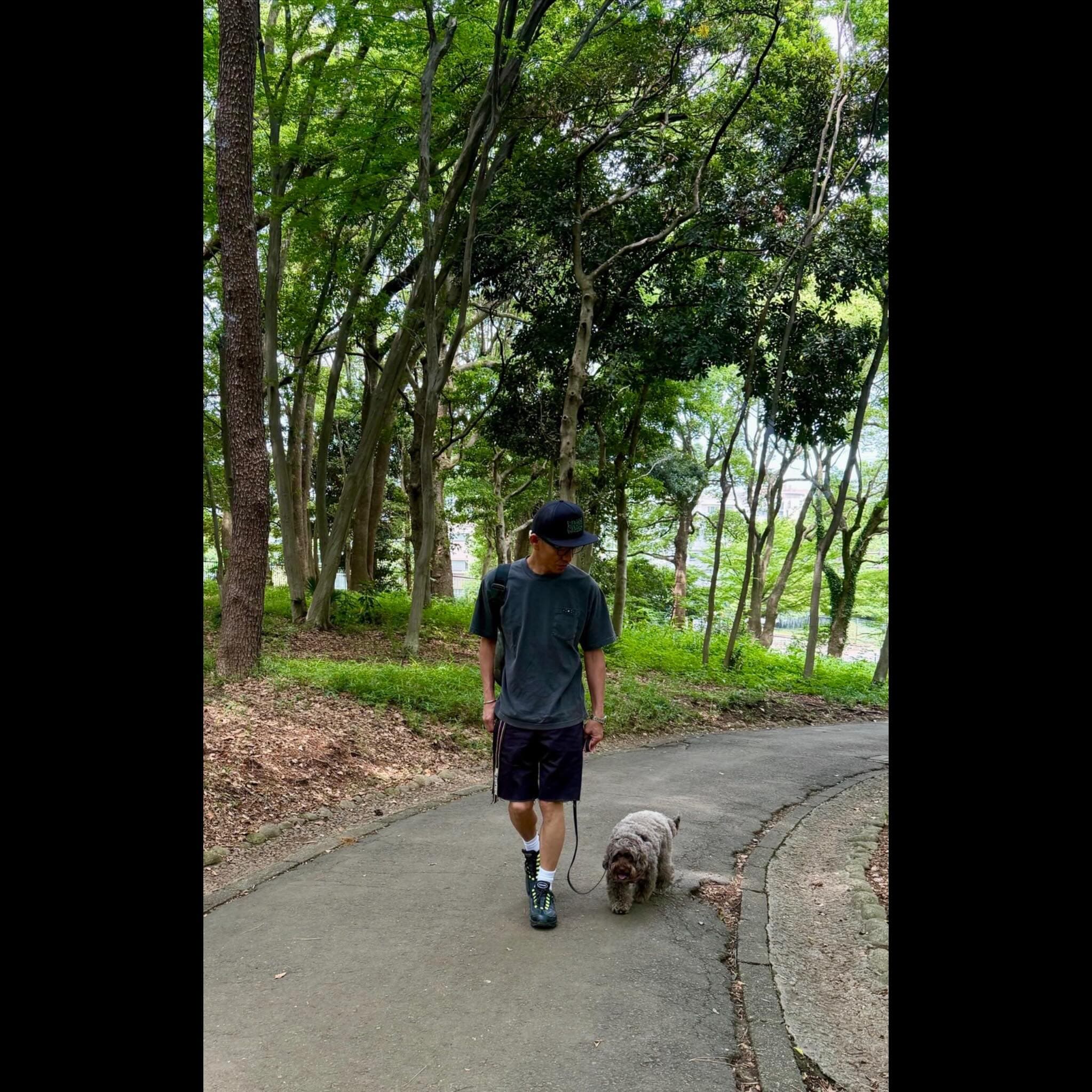 木村拓哉經常帶愛犬散步，民眾即使巧遇也不會上前打擾。（翻攝木村拓哉IG)