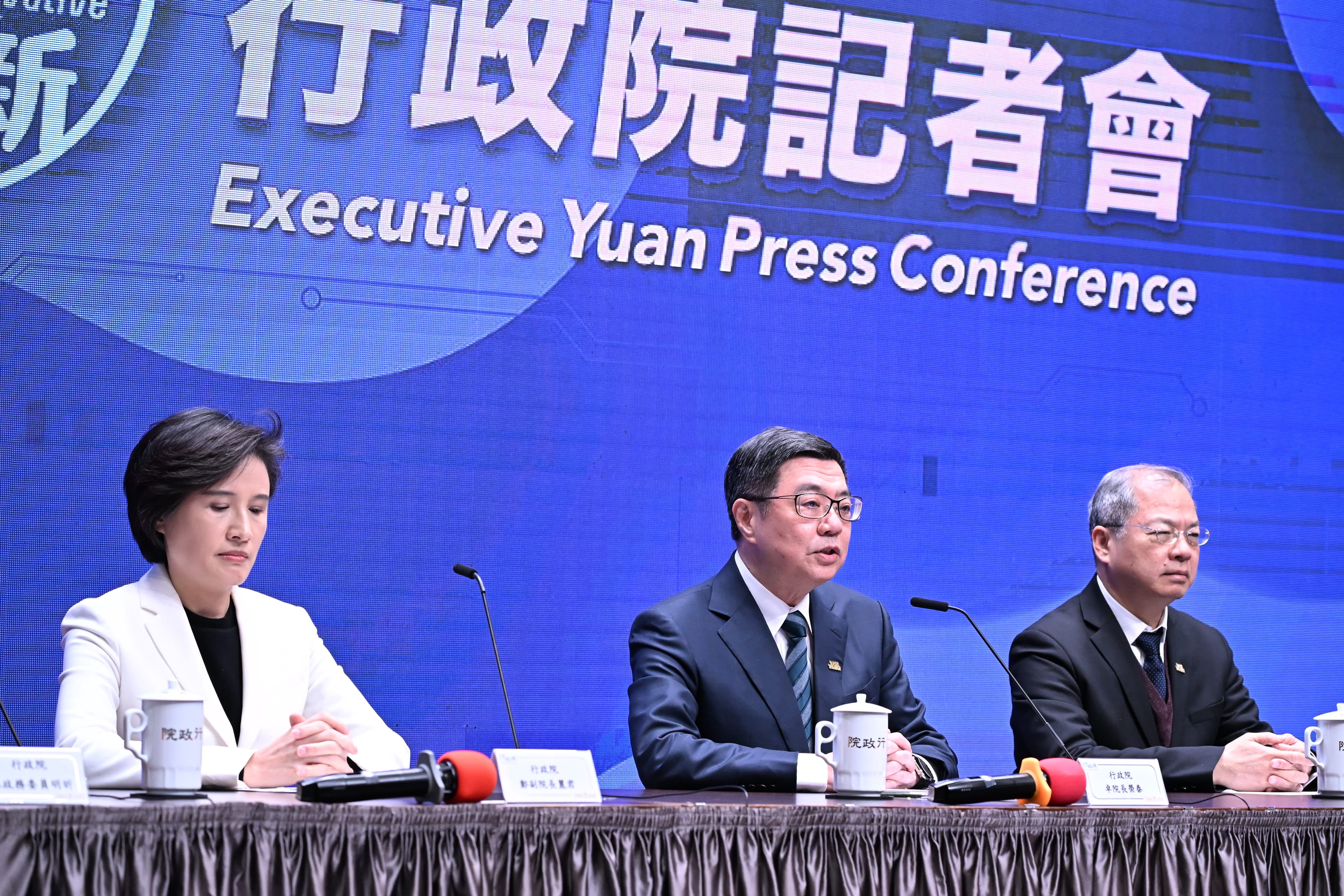 卓榮泰今日表示，只要立法院誠心誠意地為國為民，按照憲法基本分際，不做出任何擴權違憲的動作，行政院沒有能力，沒有必要提出覆議案。