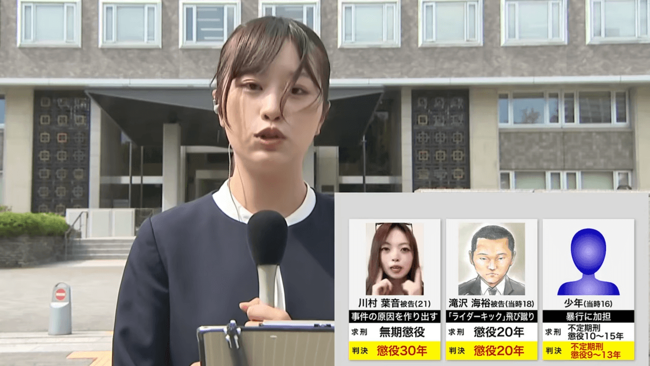 札幌地方法院今日對3名被告做出宣判，引發各界高度關注。（翻攝自YouTube  北海道ニュースUHB）