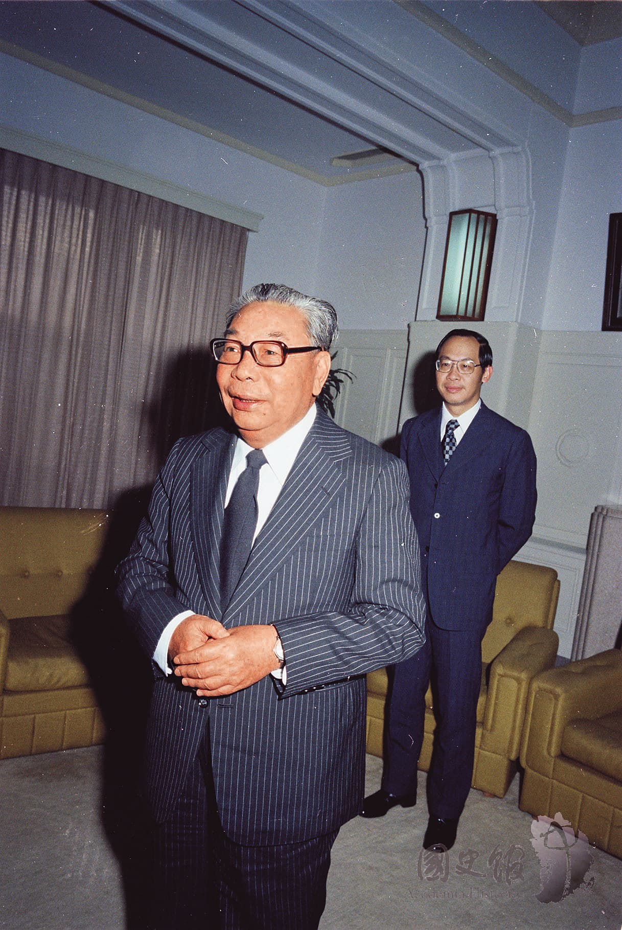 許金德釀成台灣黑槍泛濫、治安亮紅燈，讓時任總統的蔣經國（圖）相當生氣，下令追捕。（翻攝國史館官網）