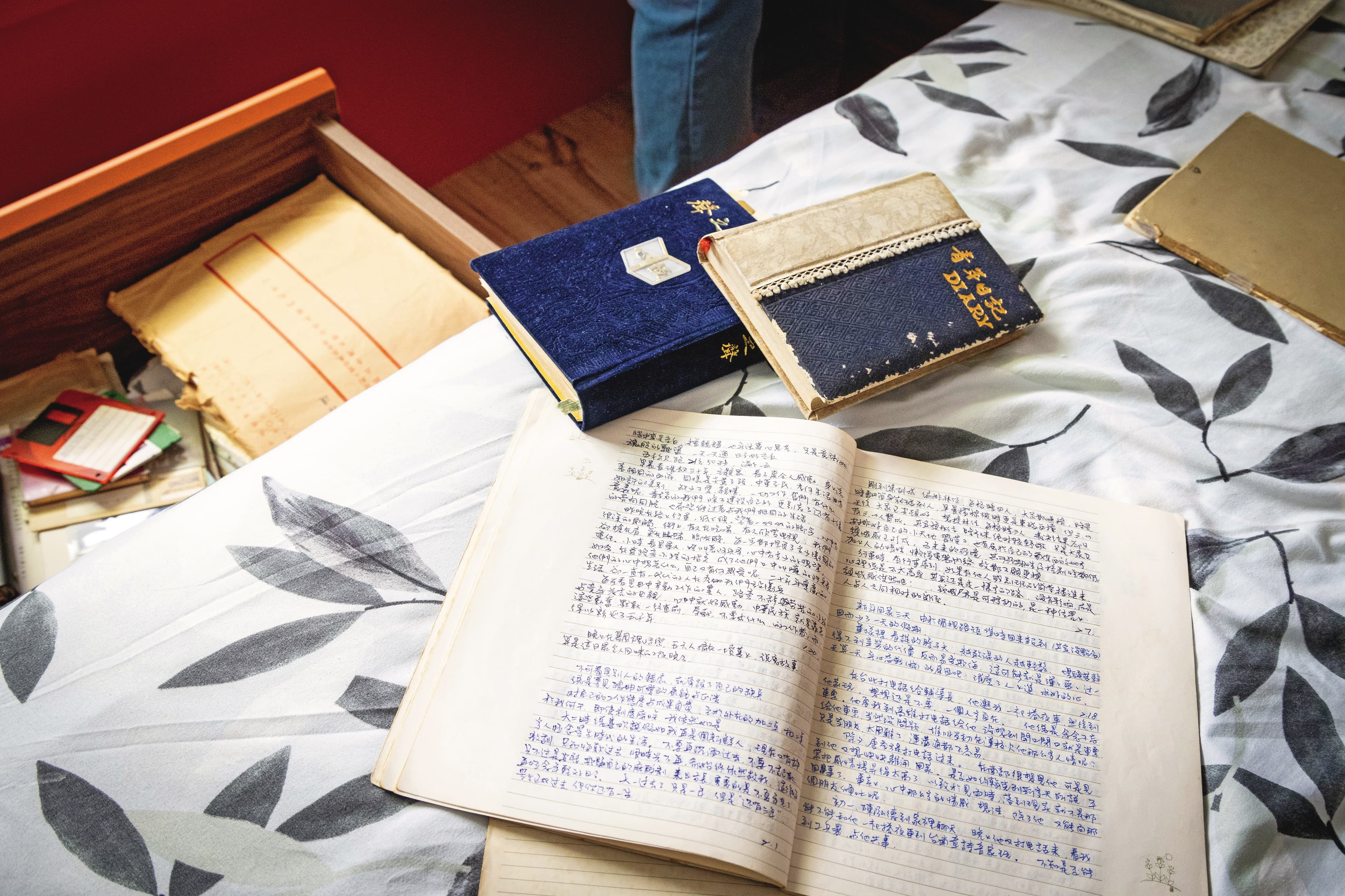 畢恆達從國中2年級開始寫日記，寫了十多年，直到學成歸國教書太忙才停止。