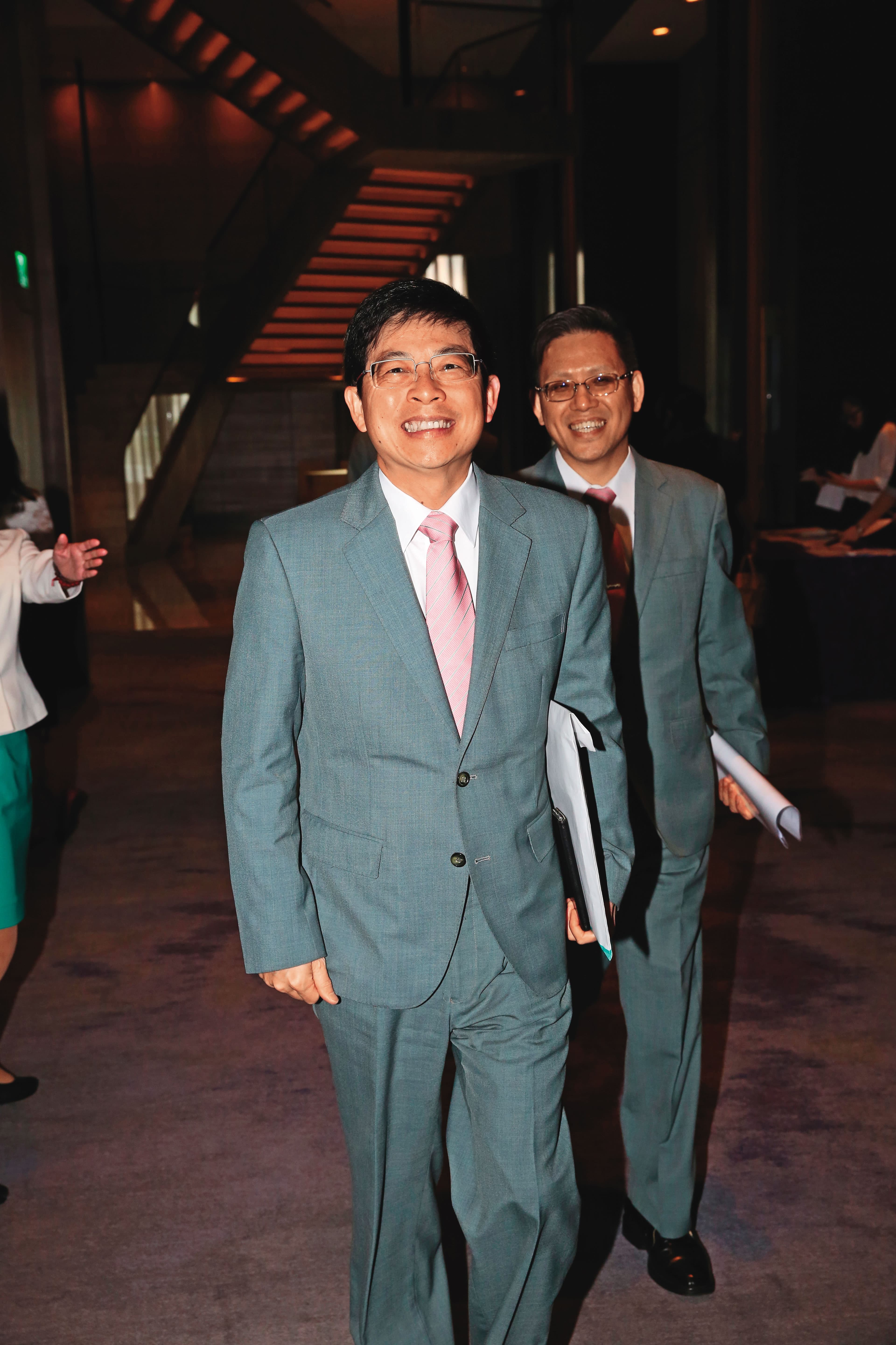 玉山金快馬買下保德信投信，董座黃男州（圖）說要透過聯盟、併購強化競爭地位。