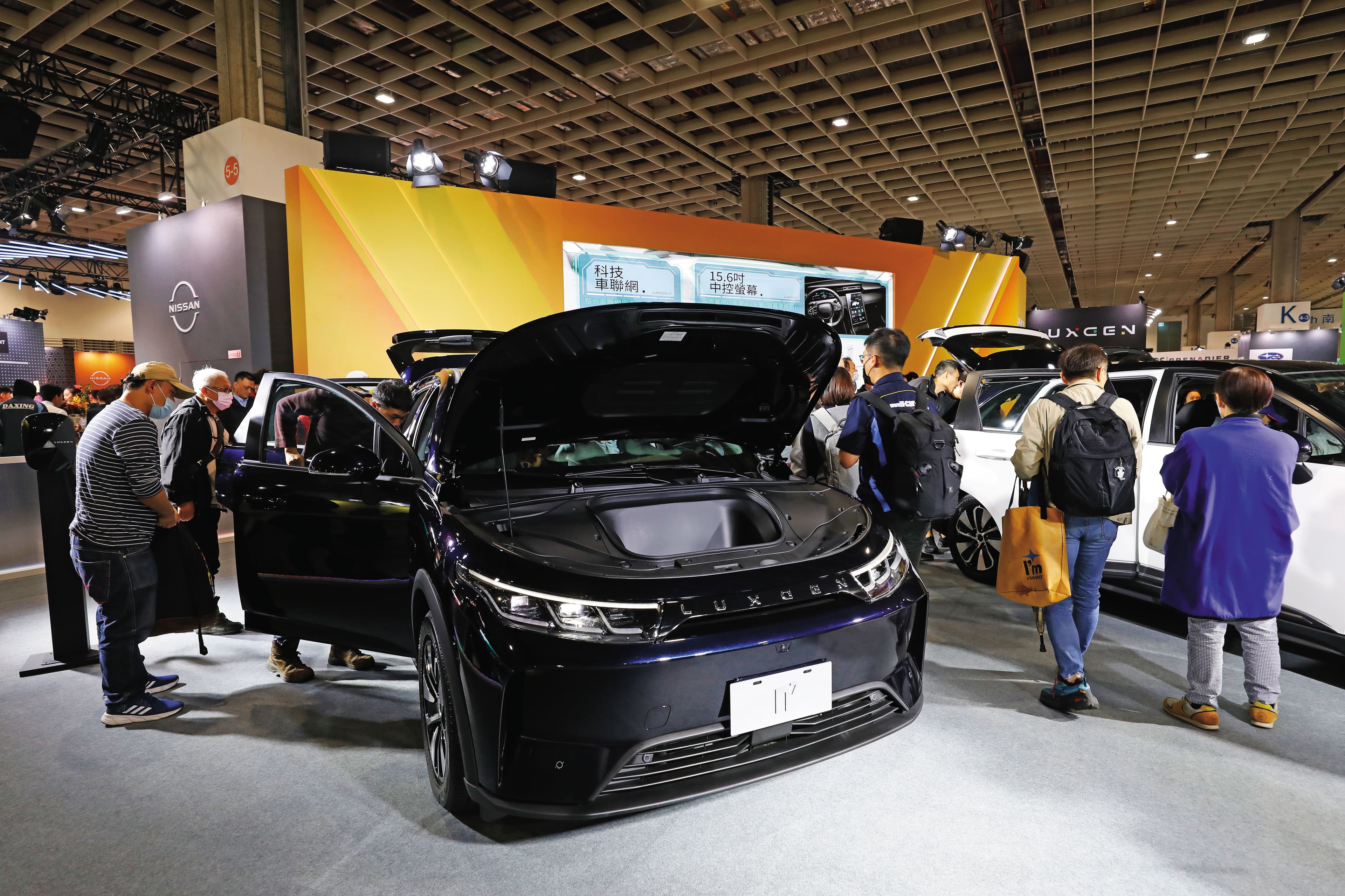 日前甫落幕的台北車展，納智捷首度讓n7與消費者近距離接觸，5天展期共計3千多位車主預約賞車。