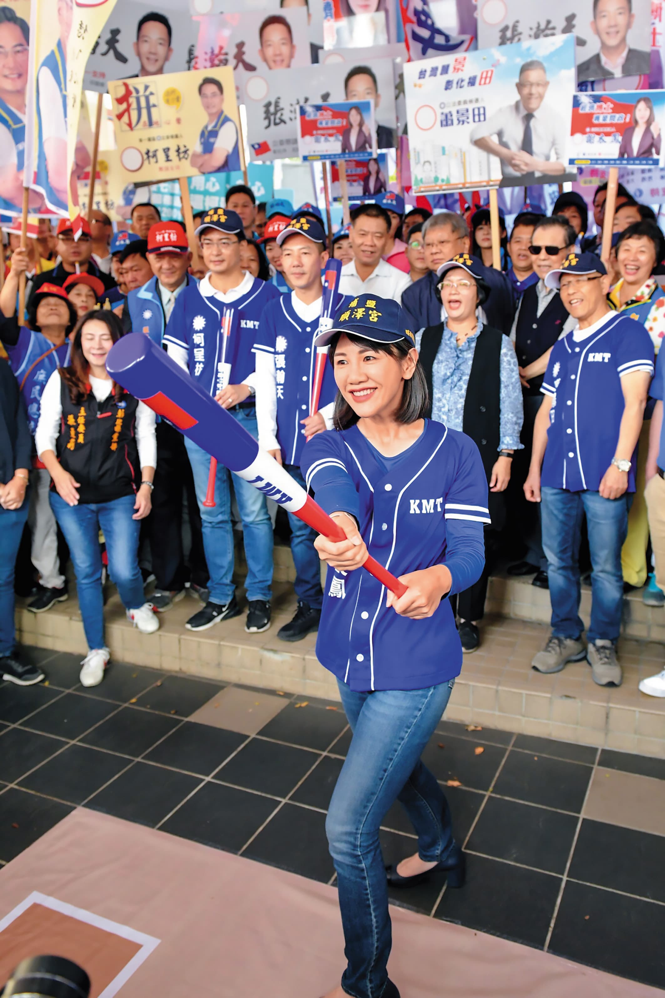 謝衣鳯被認為是藍營最強彰化縣長人選，但謝家不同意她參選。（翻攝謝衣鳯臉書）