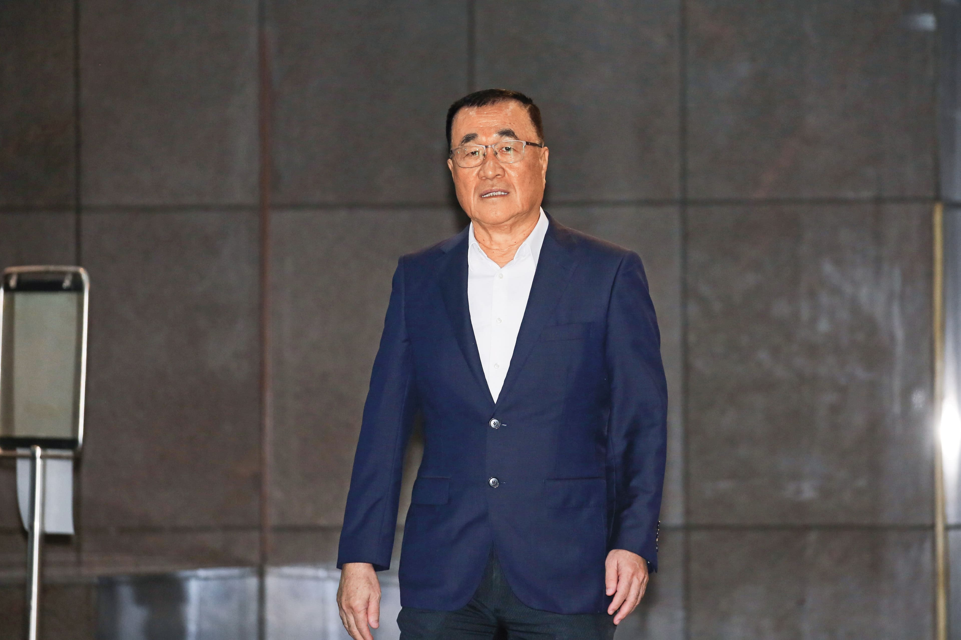 李四川準備投入新北市長選戰，卻因胞弟涉恐嚇取財，引起各界議論。（鏡報董孟航）