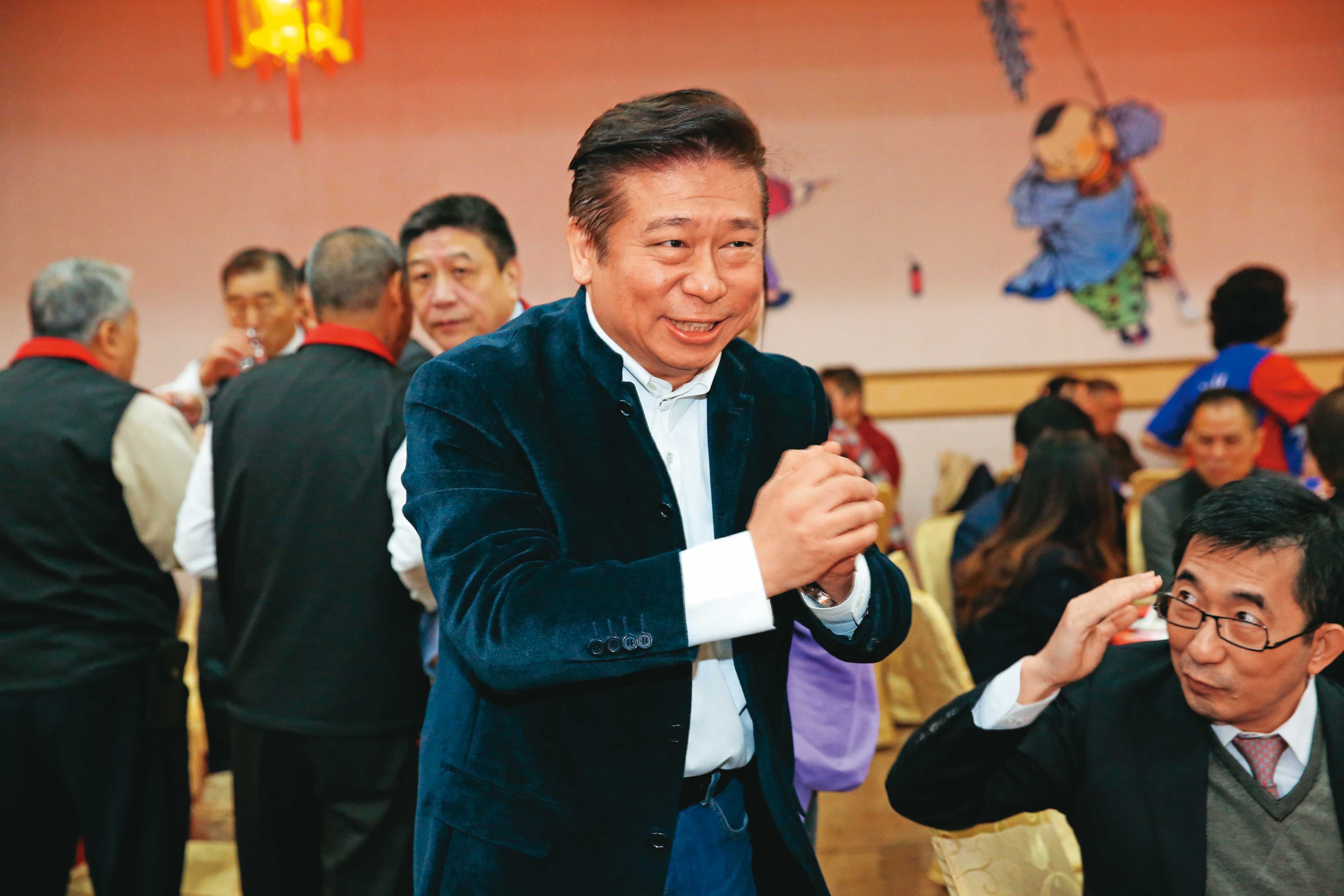 藍營的張顯耀（圖）除力促郭柯配，也爭取白營不分區立委。