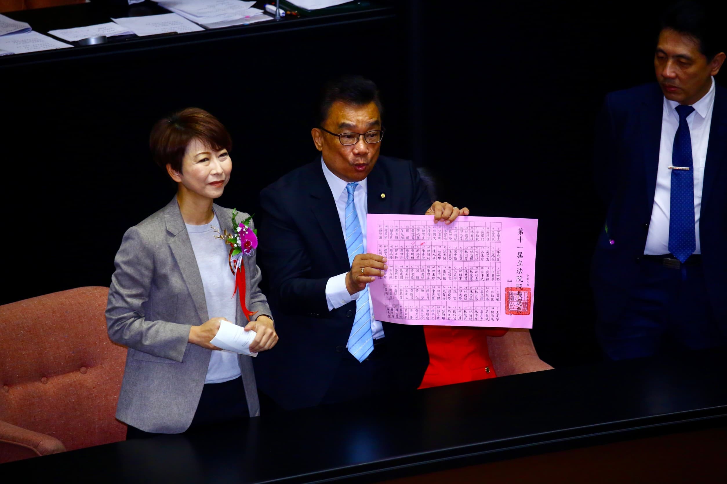 民眾黨監票人林國成認為是陳昭姿被汙染的票仍是有效票，但綠營認為被做記號的是無效票。