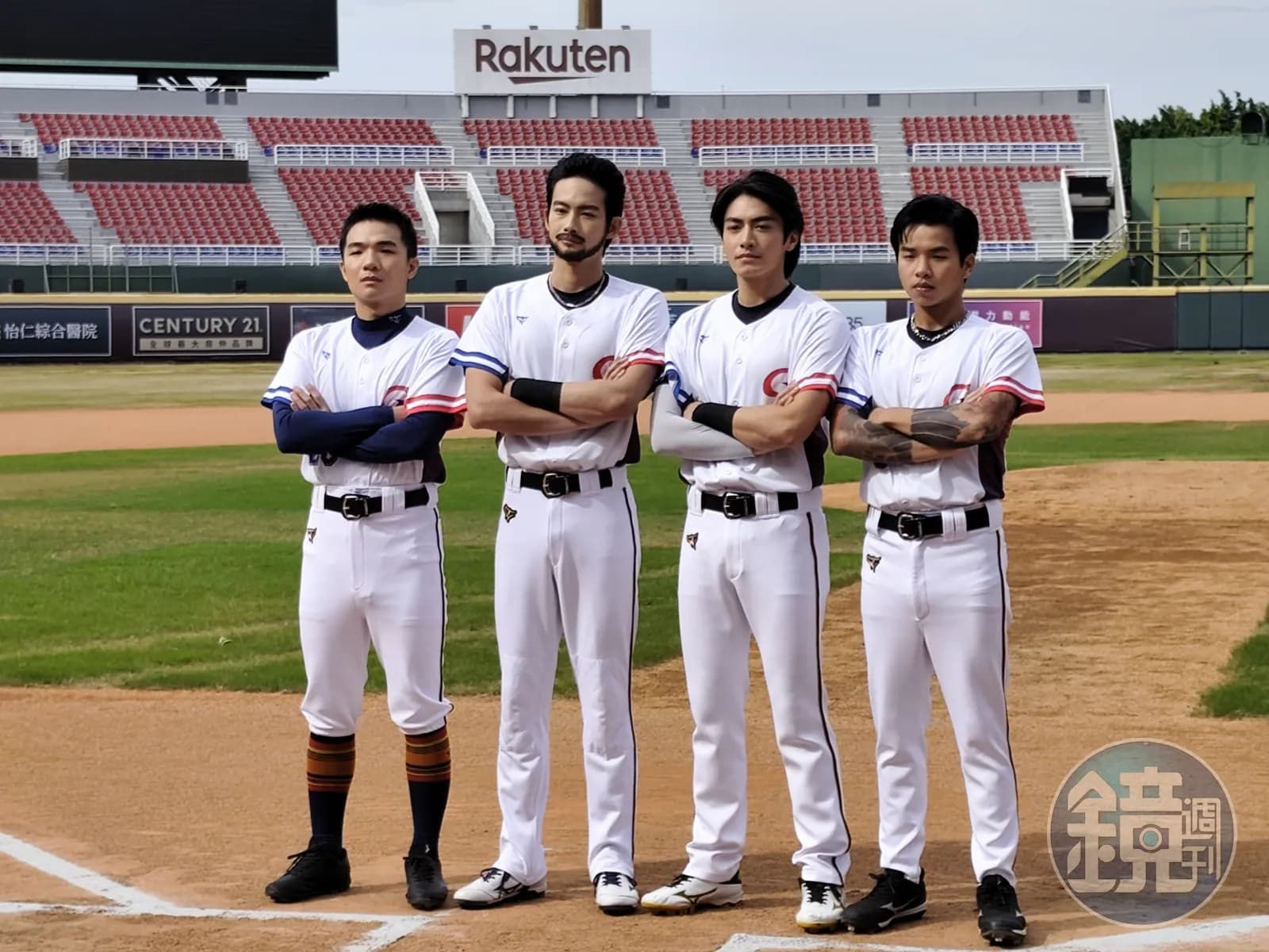 《絕勝》選角曝光，其中包含演員胡智強（左起）、張庭瑚、宋柏緯、陳泰河。