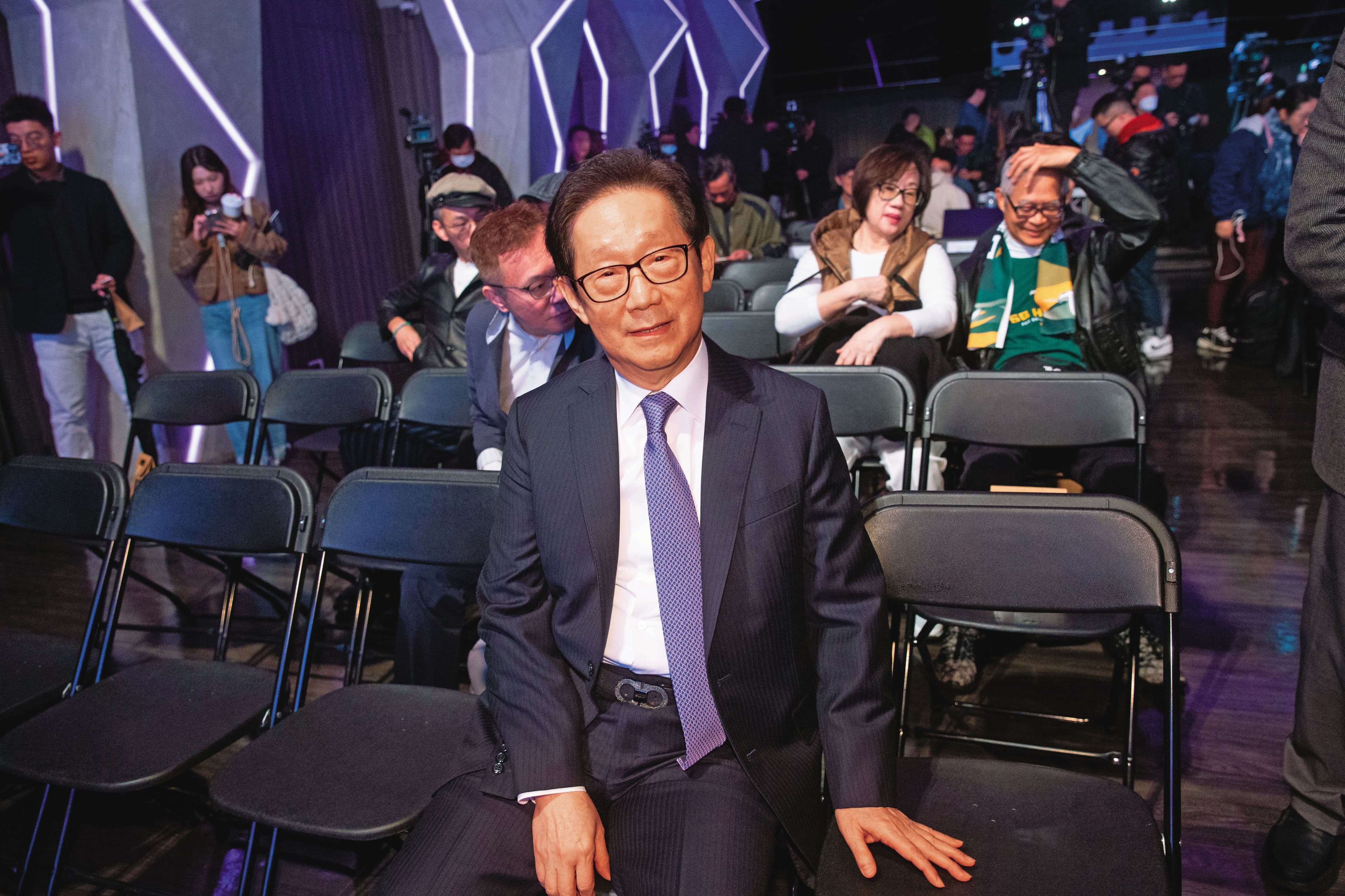 前中鋼董事長林文淵（圖）被柯文哲稱為「阿扁的劉泰英」，一度要邀林協助選總統。
