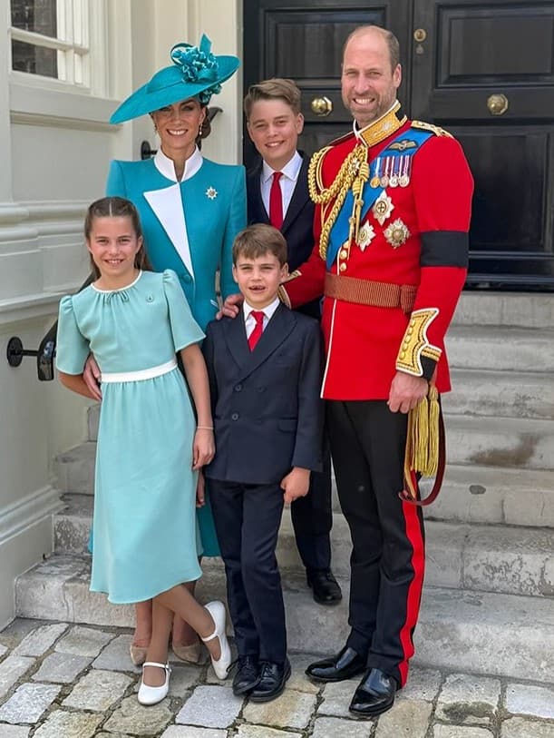 凱特王妃和威廉王子育有3名子女。（翻攝princeandprincessofwales IG）