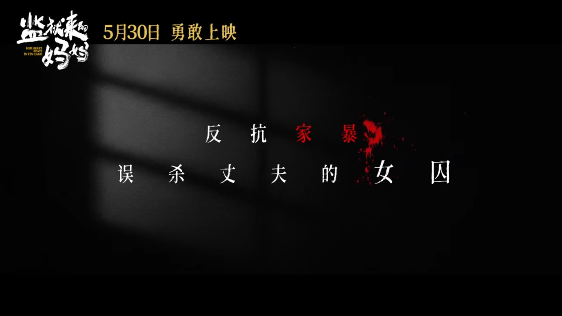 《監獄來的媽媽》電影強調真實改編,稱妻子因反抗家暴誤殺丈夫,但被發現跟判決書不符。(翻攝預告片)