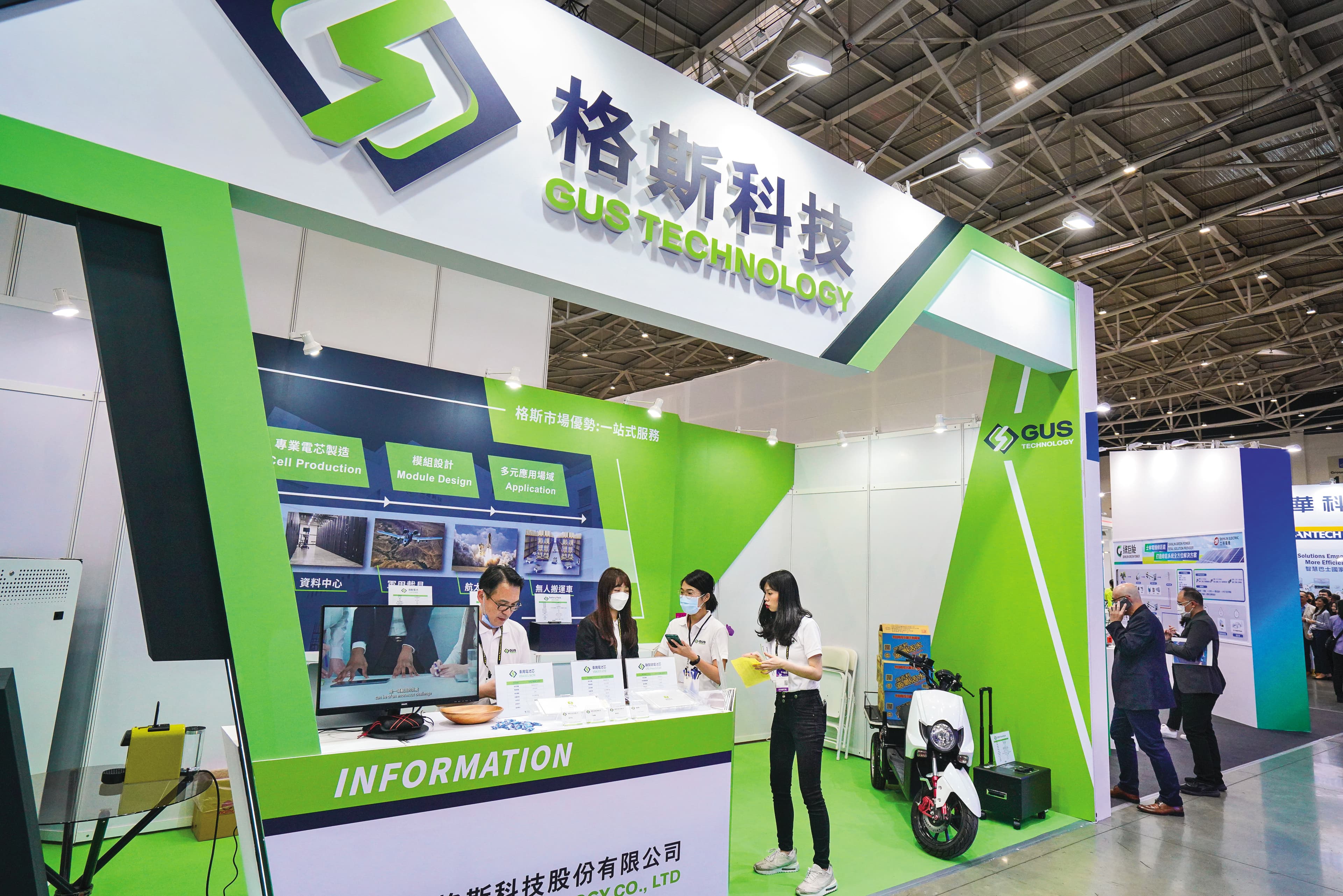 格斯科技高鎳軟包電池具備輕量化、高能量密度等優勢，可延長無人機滯空時間。