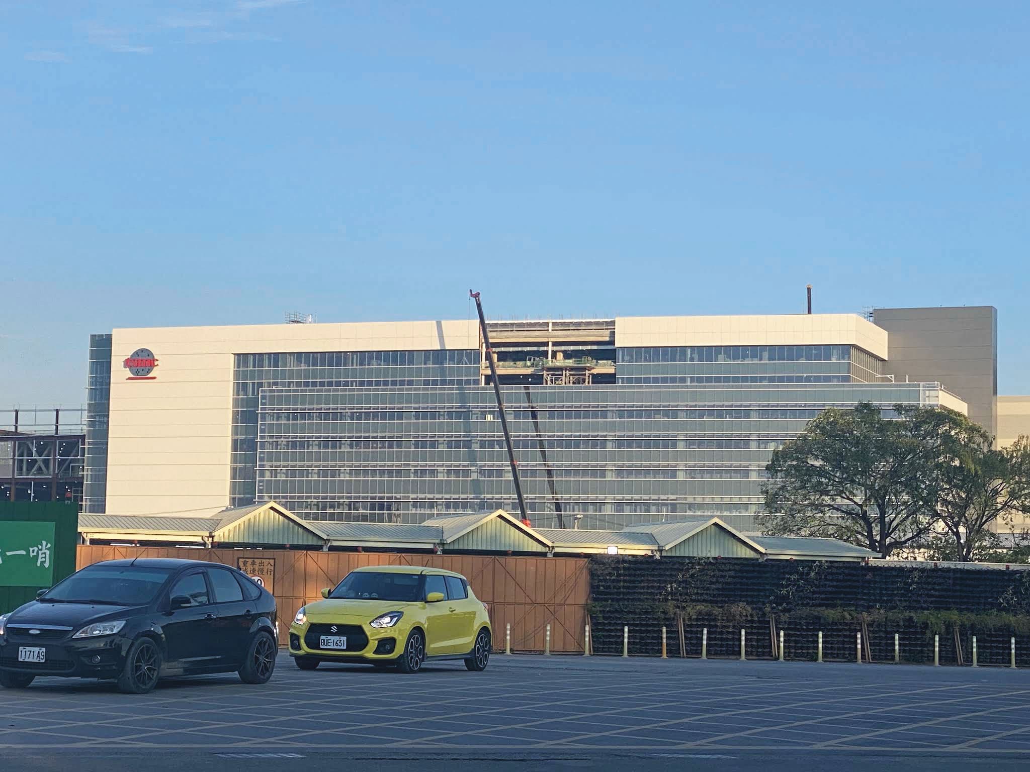 台積電規劃在高雄楠梓設置6座晶圓廠，其中5座廠預計2027年全面營運。（翻攝Google Maps）