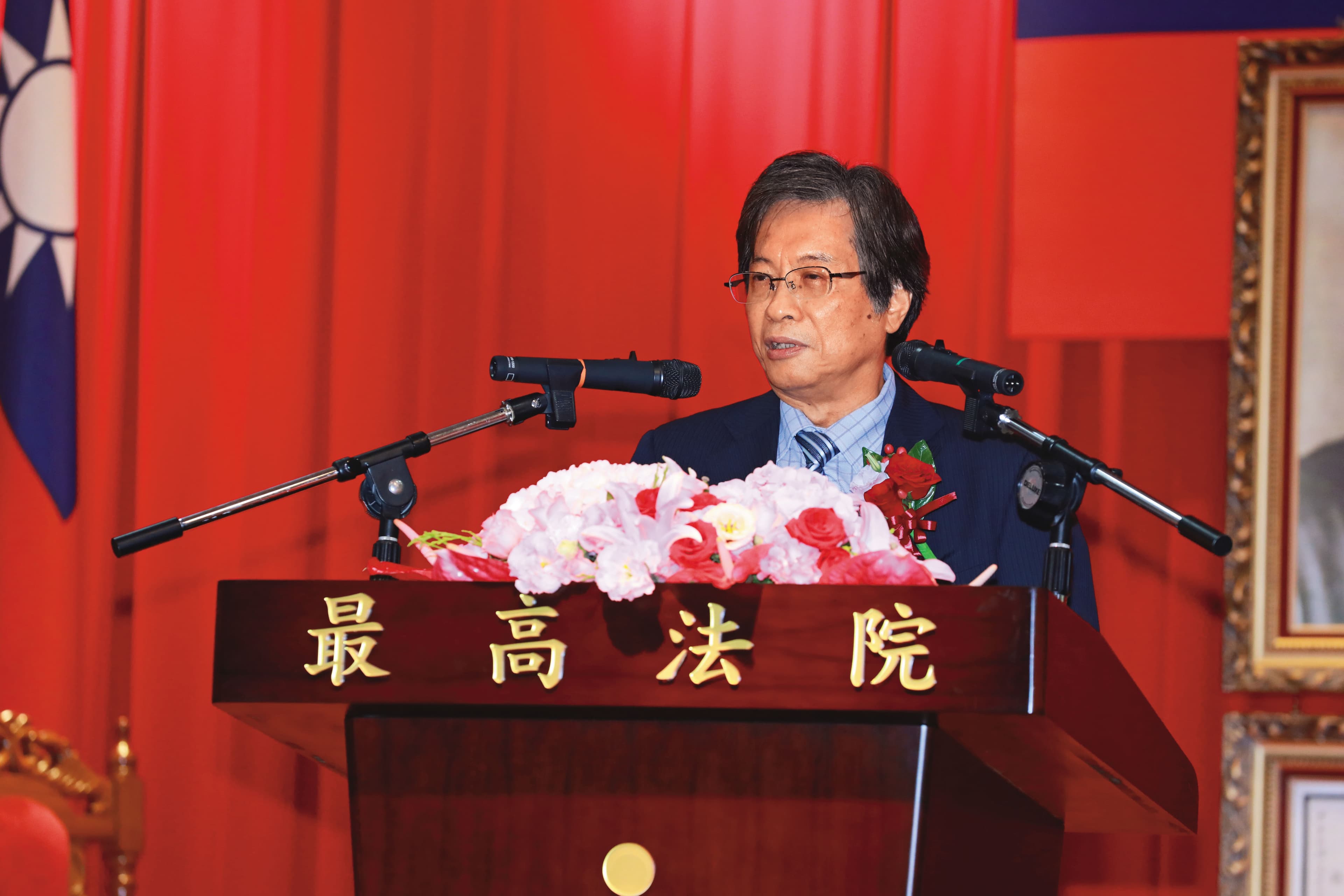 最高法院前院長吳燦（圖）退休後，參與救援鄭文逸拚非常上訴。