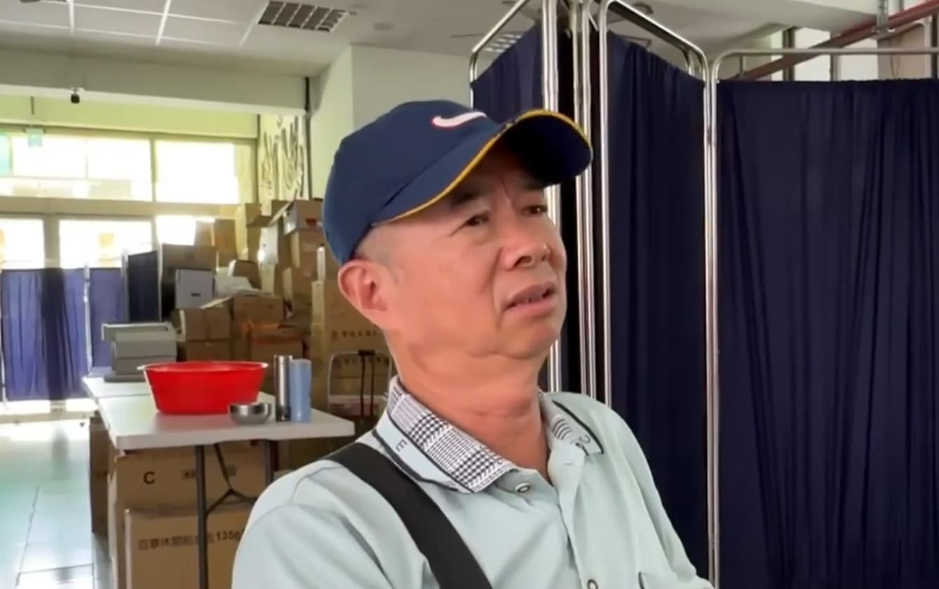 里長邱彌文受訪感嘆姊妹倆非常辛苦，認為檢察官應該要參考內容檢討一下。（鏡新聞）