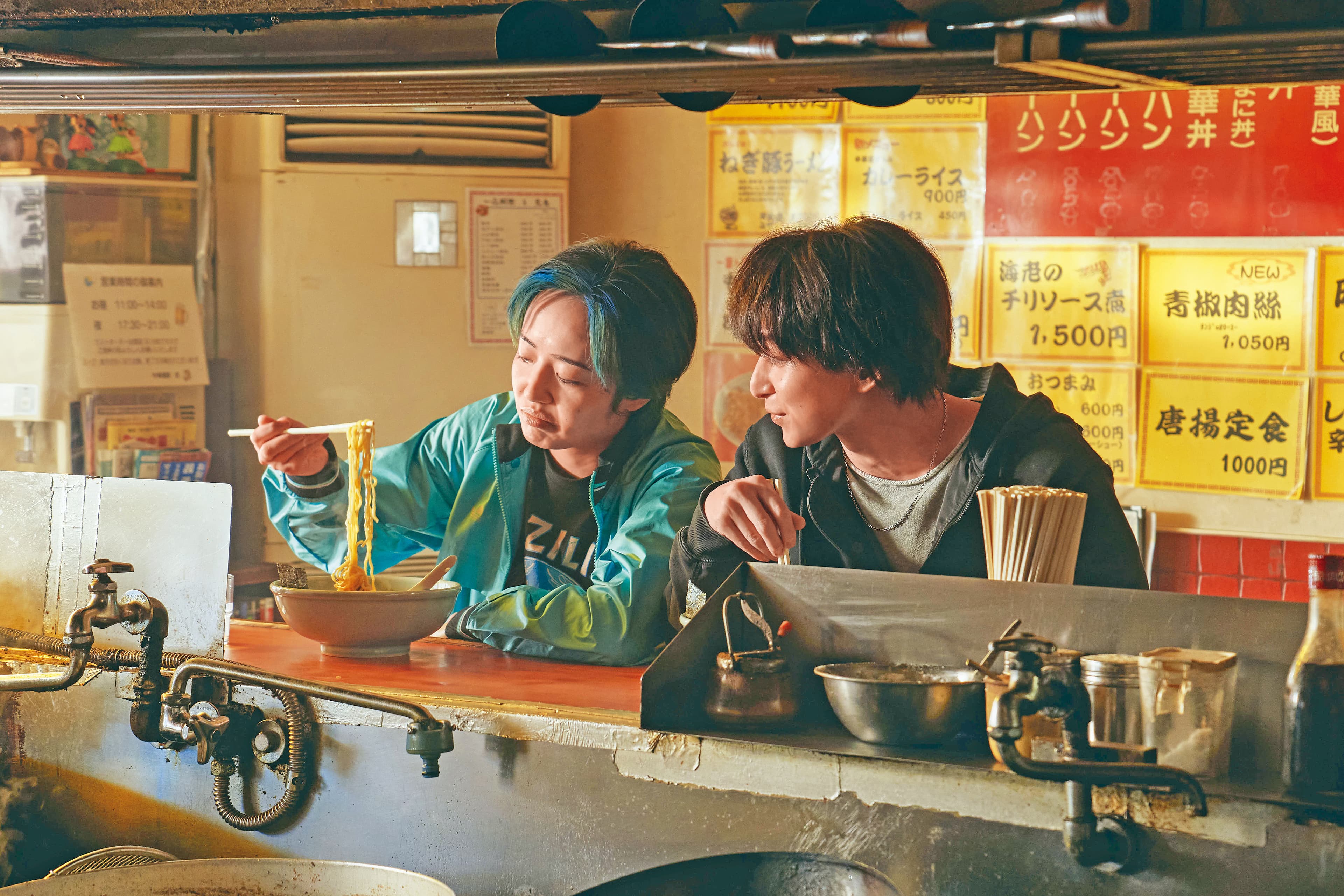 佐久間大介（右）與森田望智（左）演出內田英治導演的《午夜之花》，森田因此拿下日本電影金像獎最佳女配角。（天馬行空提供）