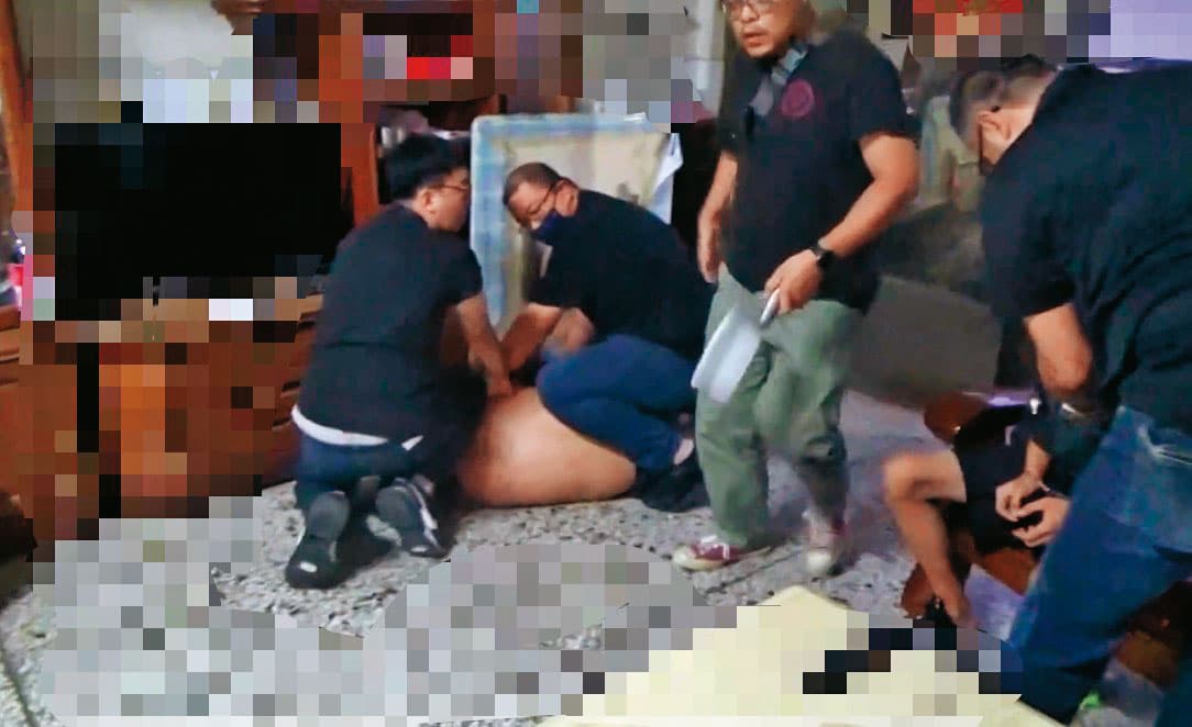 警方破獲總統大選選舉賭盤，逮捕涉案嫌犯。（刑事局提供）