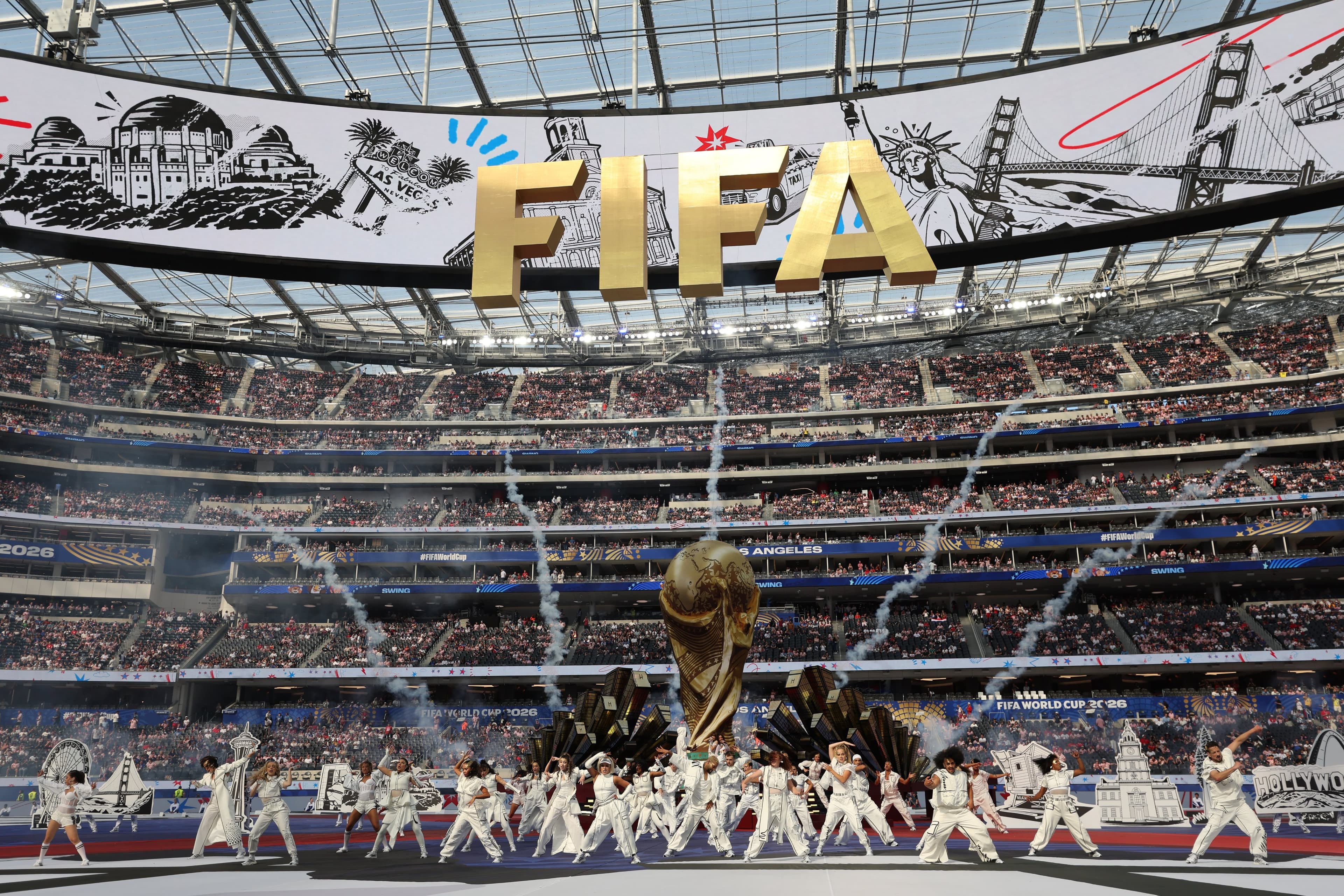 世界盃足球賽火熱開踢。（翻攝X@FIFAcom）
