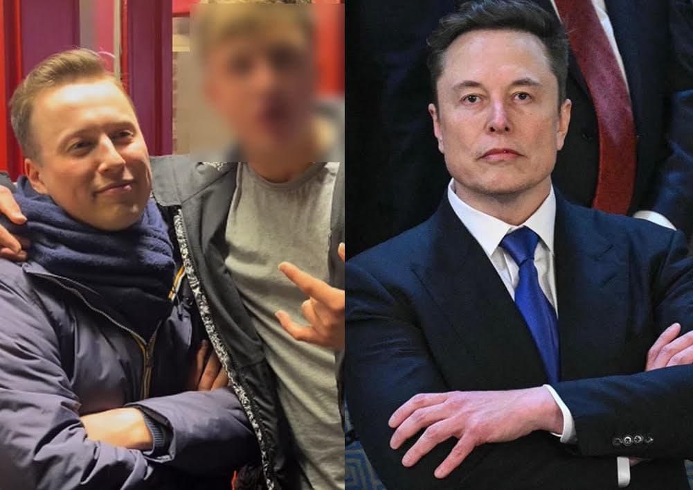 歌手雨果因與特斯拉創辦人馬斯克長相十分相似，常被路人誤認並要求合照。（翻攝IG @officialhugoone、X@elonmusk）