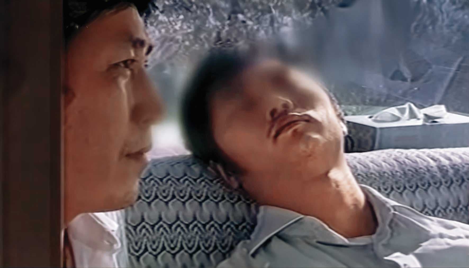 張金清（右）被逮捕後，宣稱被死者激怒才殺人，但不被法院採信。（翻攝東森新聞）