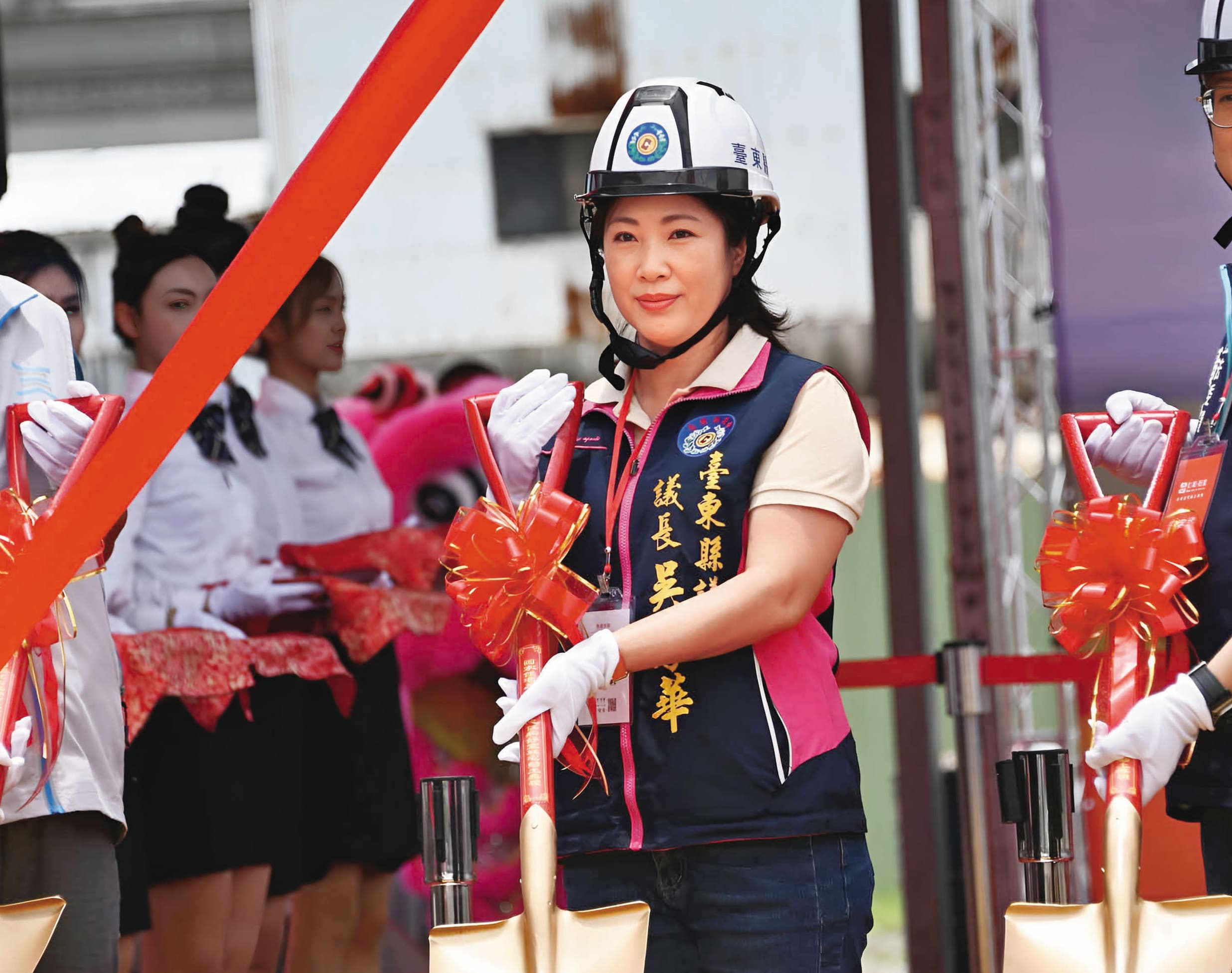 吳秀華家族在台東有許多開發案。（翻攝吳秀華臉書）